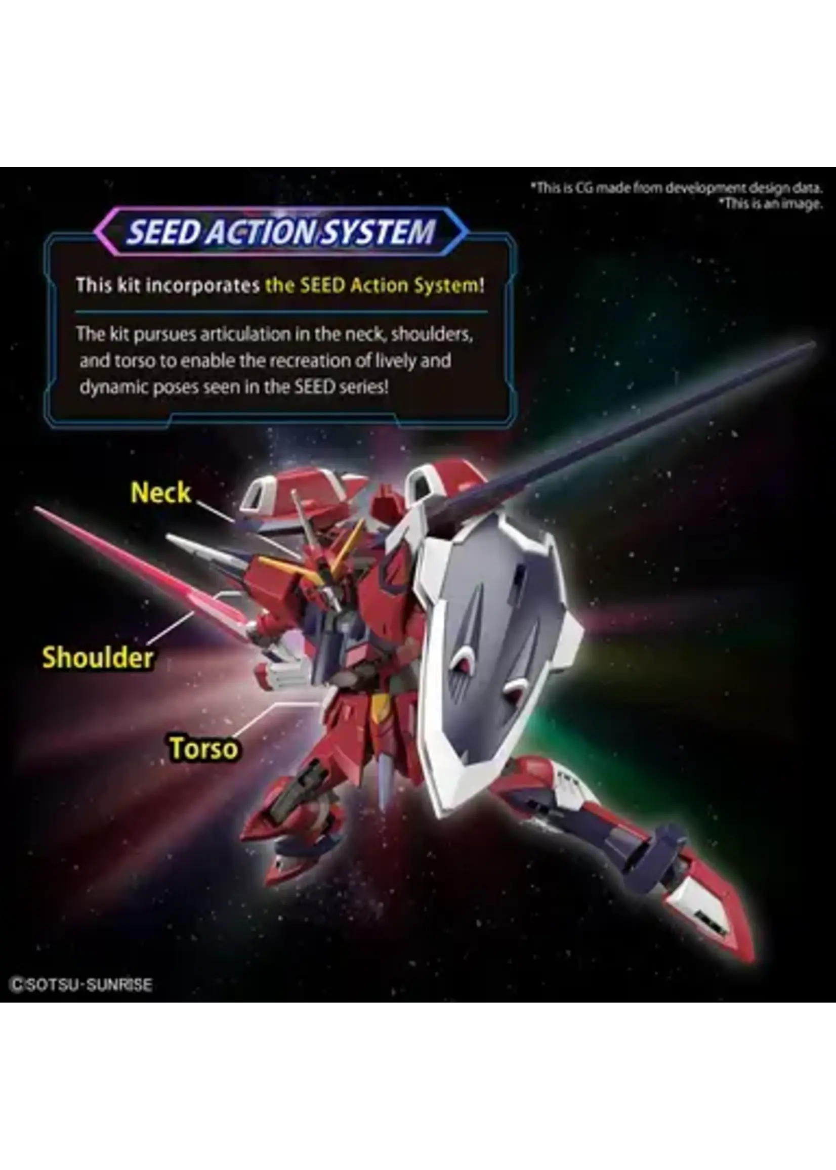 Bandai HG IMMORTAL JUSTICE GUNDAM (1/144)