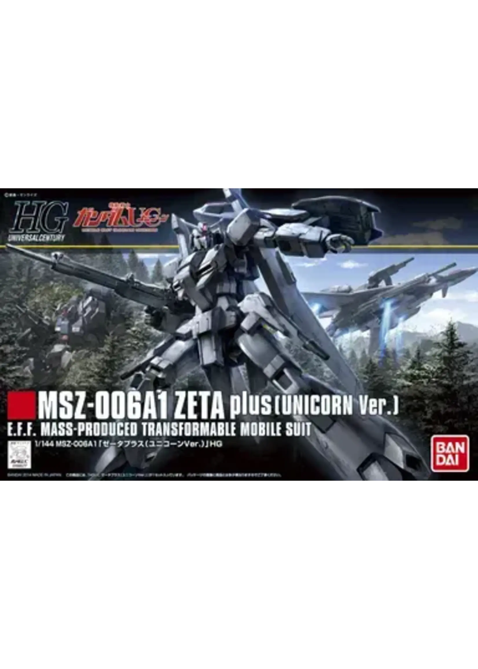 Bandai HGUC ZETA PLUS UNICORN Ver. (1/144)