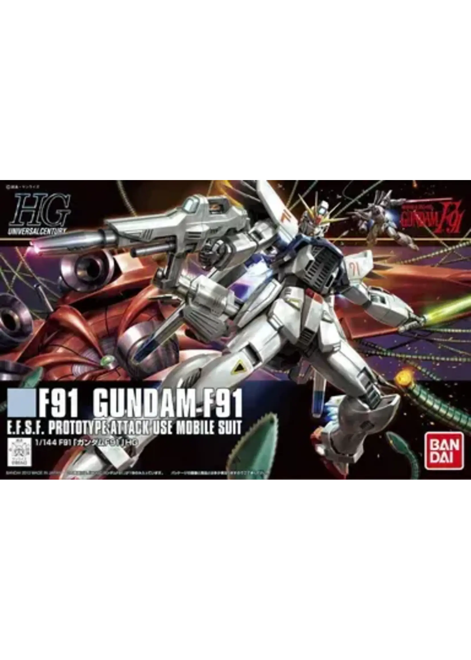 Bandai HGUC #167 Gundam F91 (1/144)