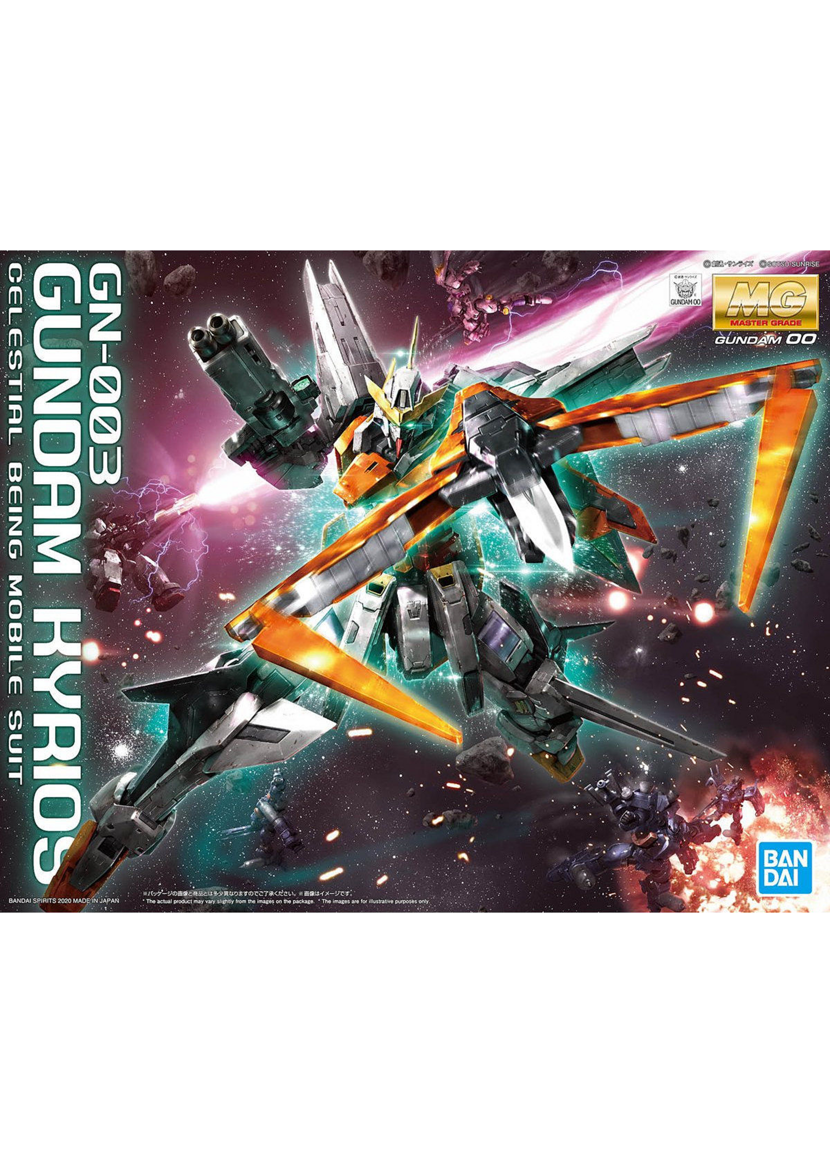 Bandai MG 1/100 Gundam Kyrios Gundam 00