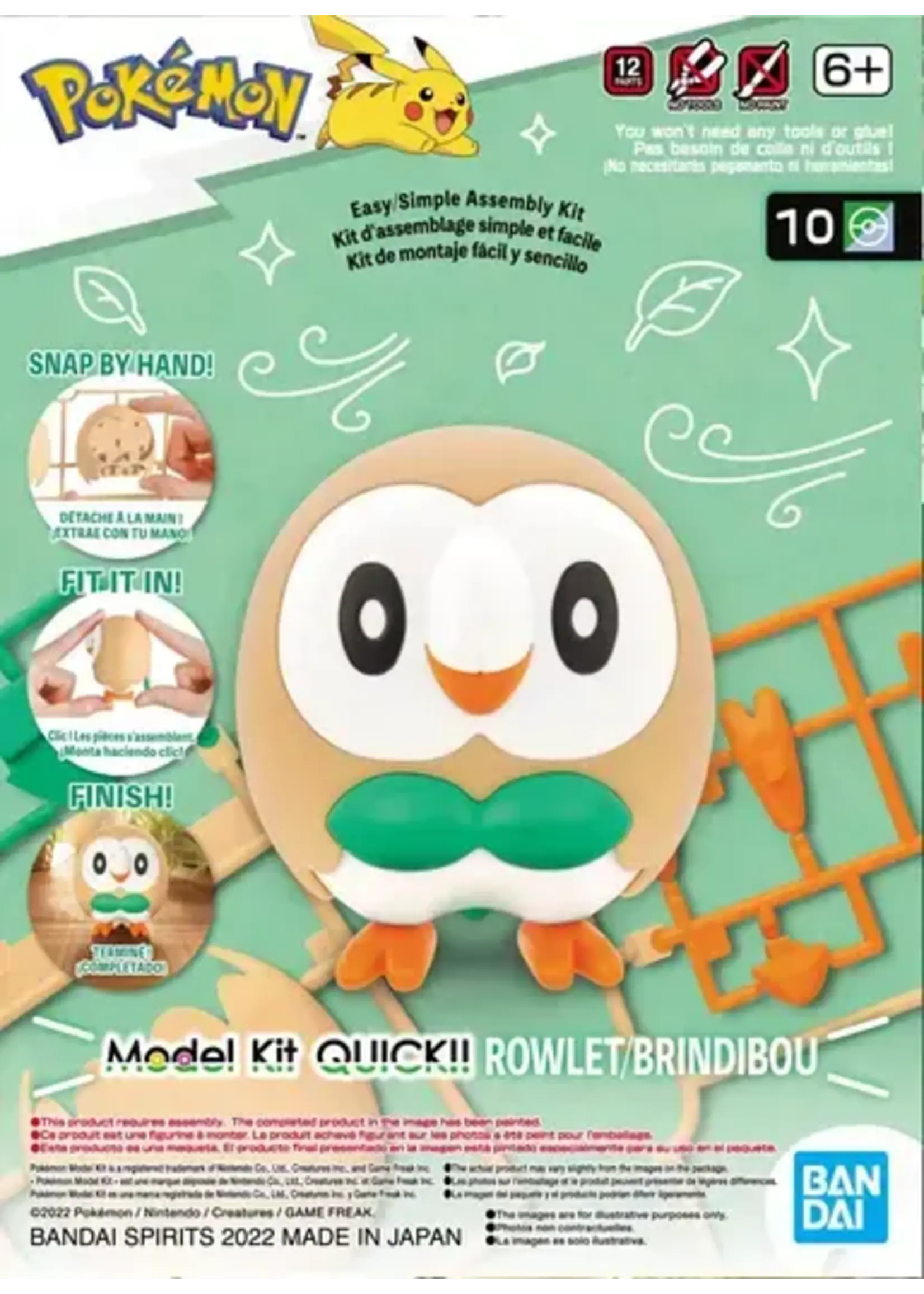 Bandai Pokemon Rowlet