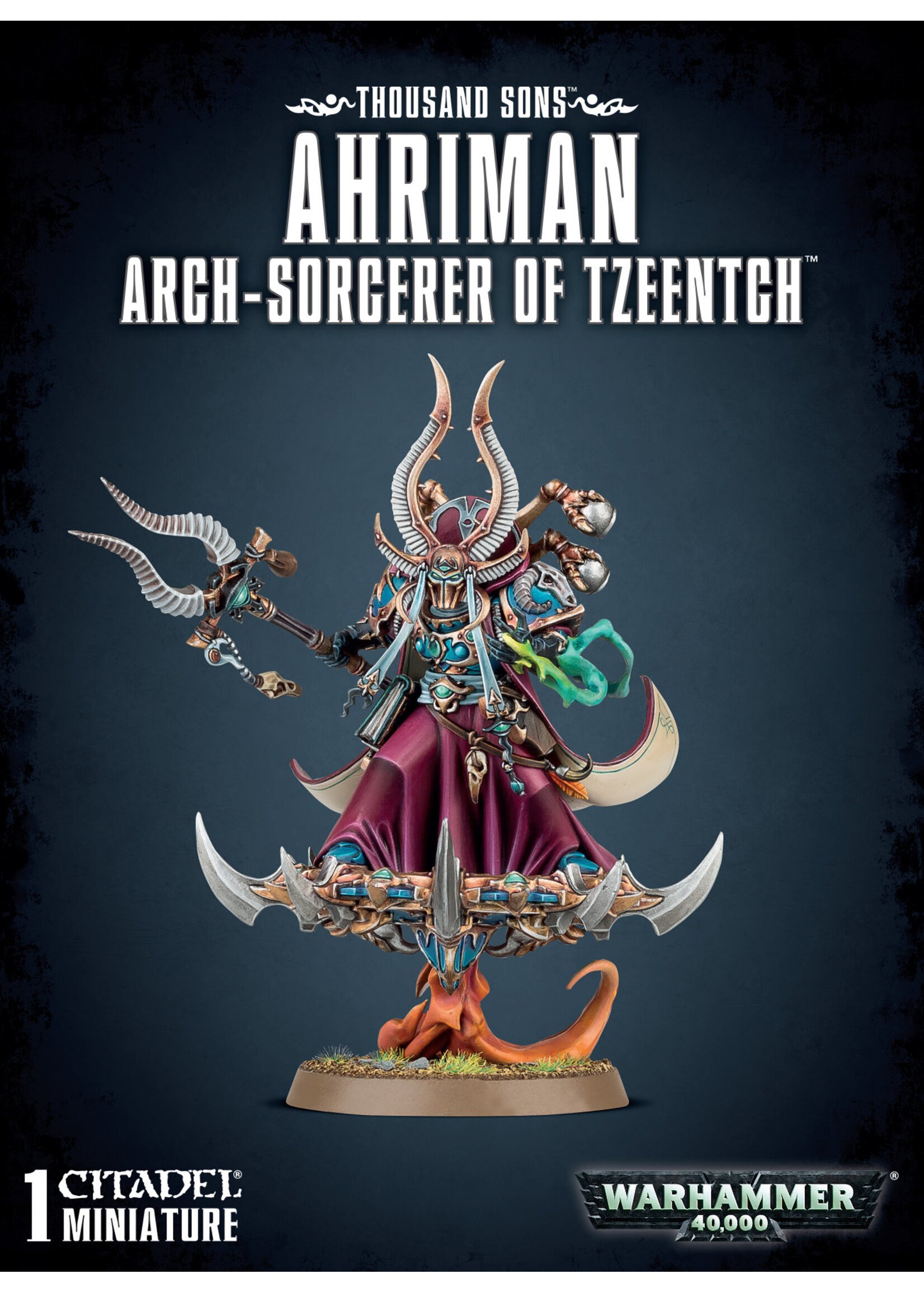 WH40K Ahriman Arch Sorcerer of Tzeentch