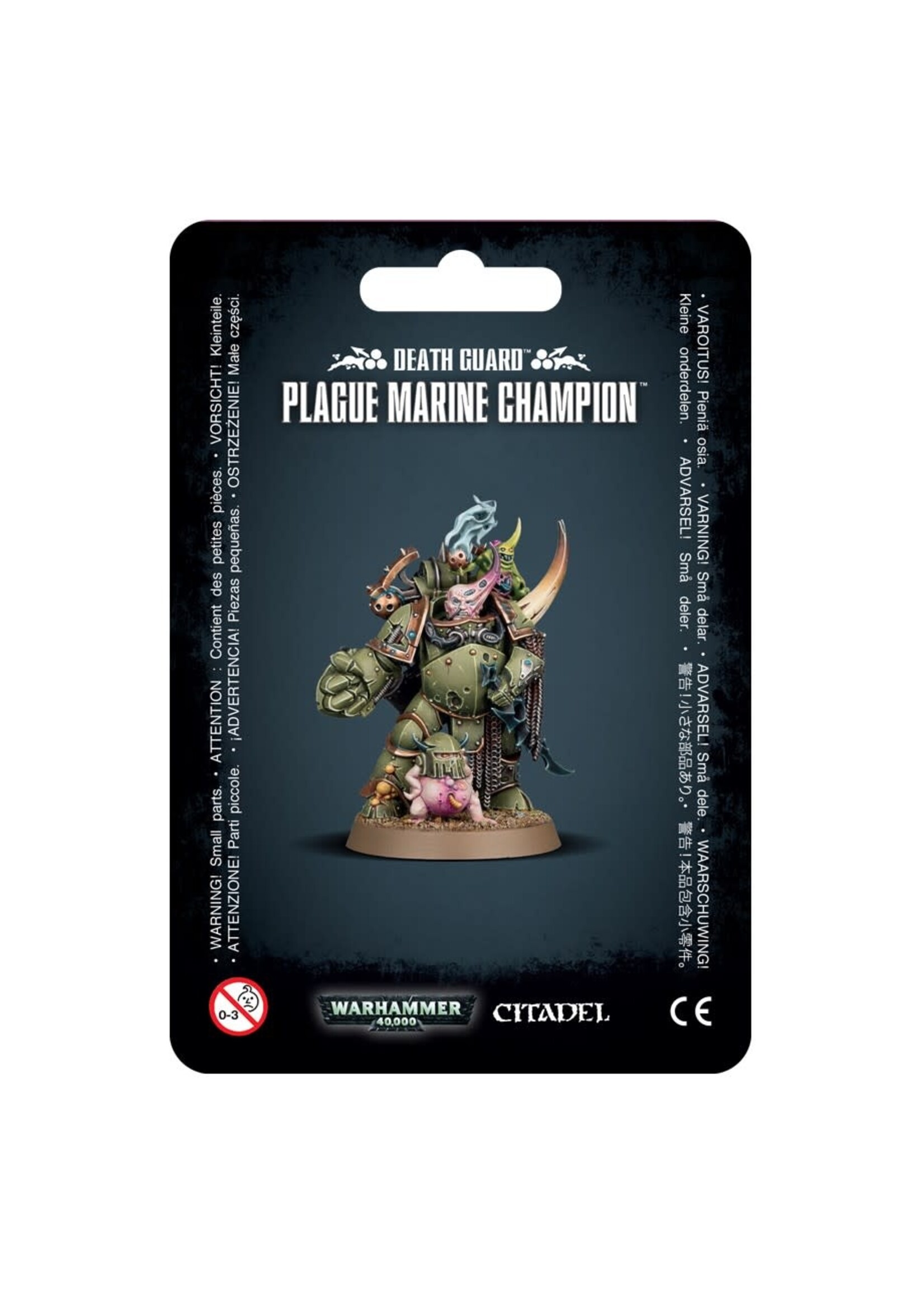 WH40K Death Guard Plague Marine Champion