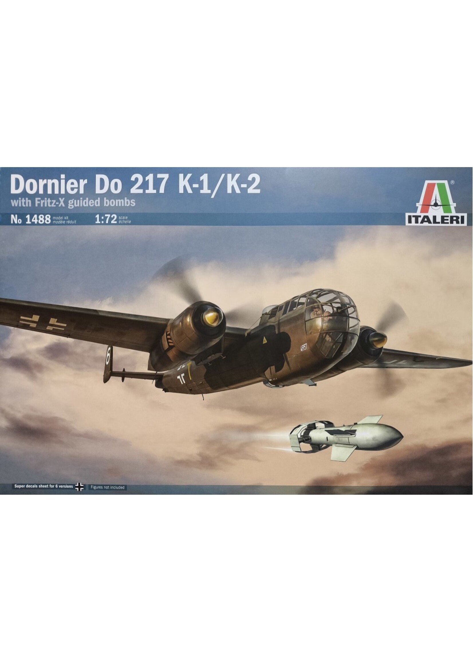 Italeri ITA1488 Do217 K-1/K-2 with Fritz-X (1/72)