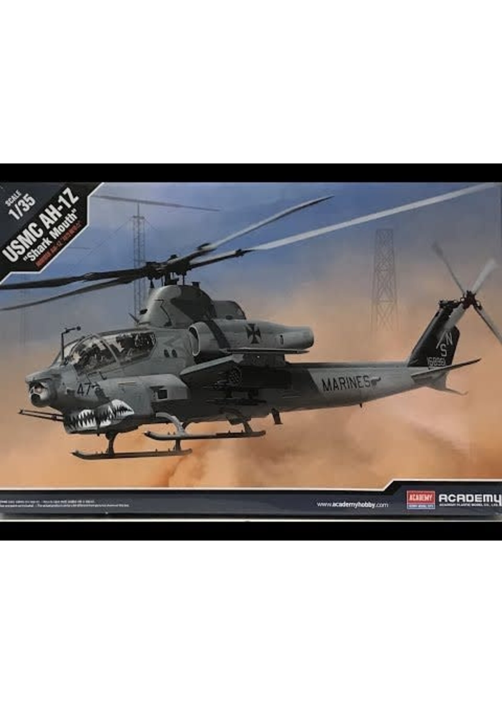 Academy ACA12127 USMC AH-1Z Shark Mouth (1/35)