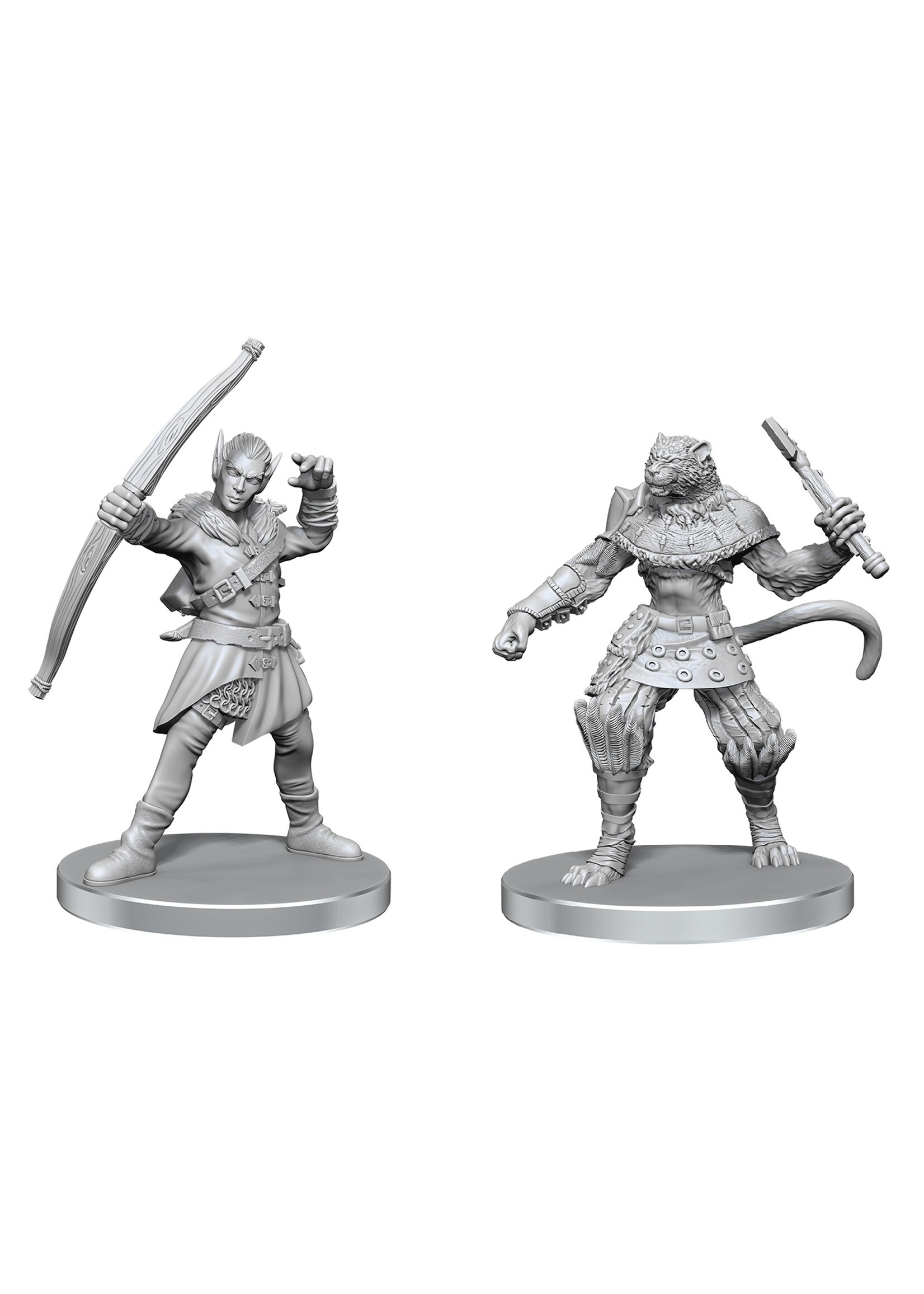 WizKids WK97582 PF Elf Hunter & Catfolk Bandit WV26