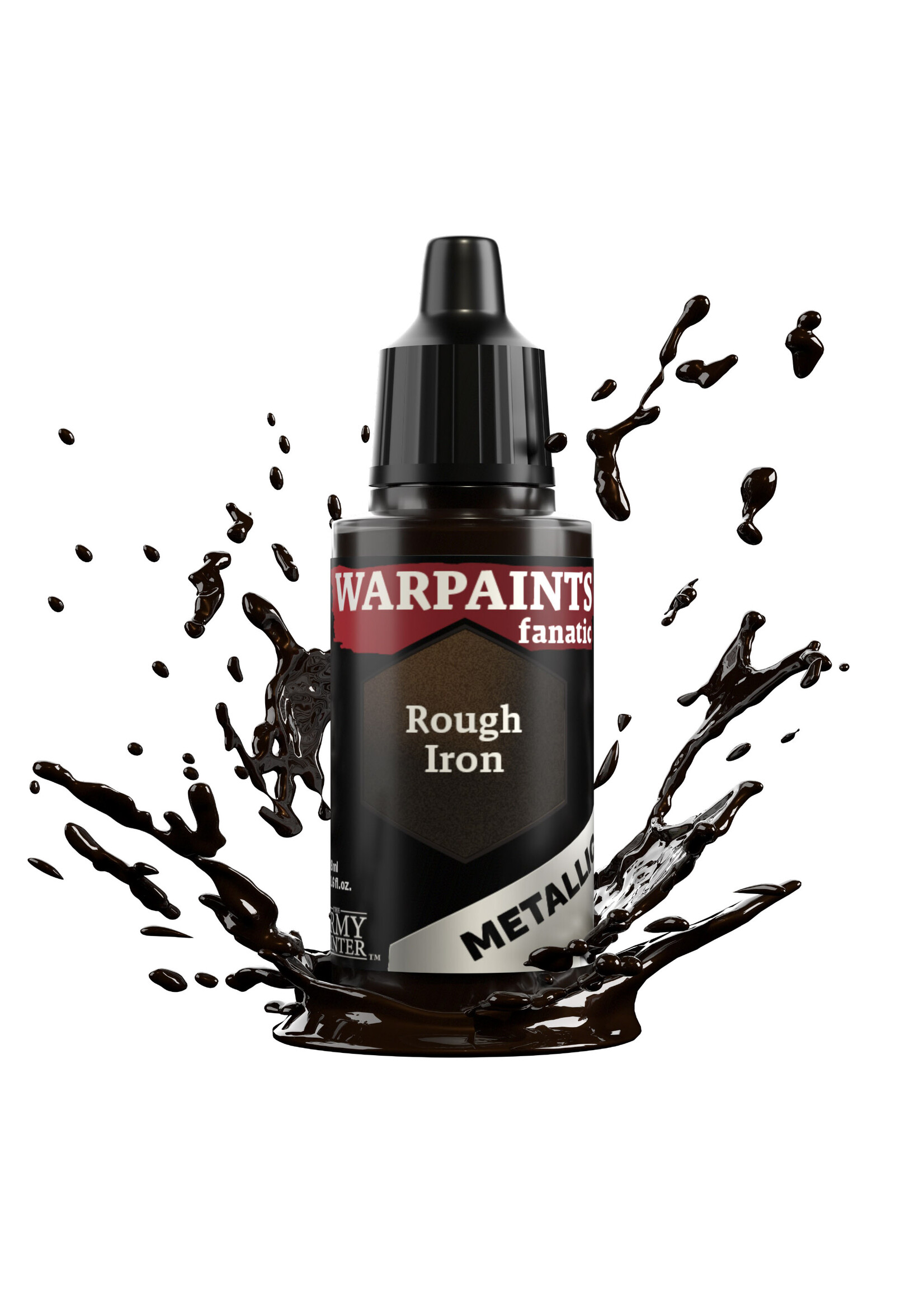 Army Painter WARPAINTS: FANATIC METALLICS ROUGH IRON 18ml