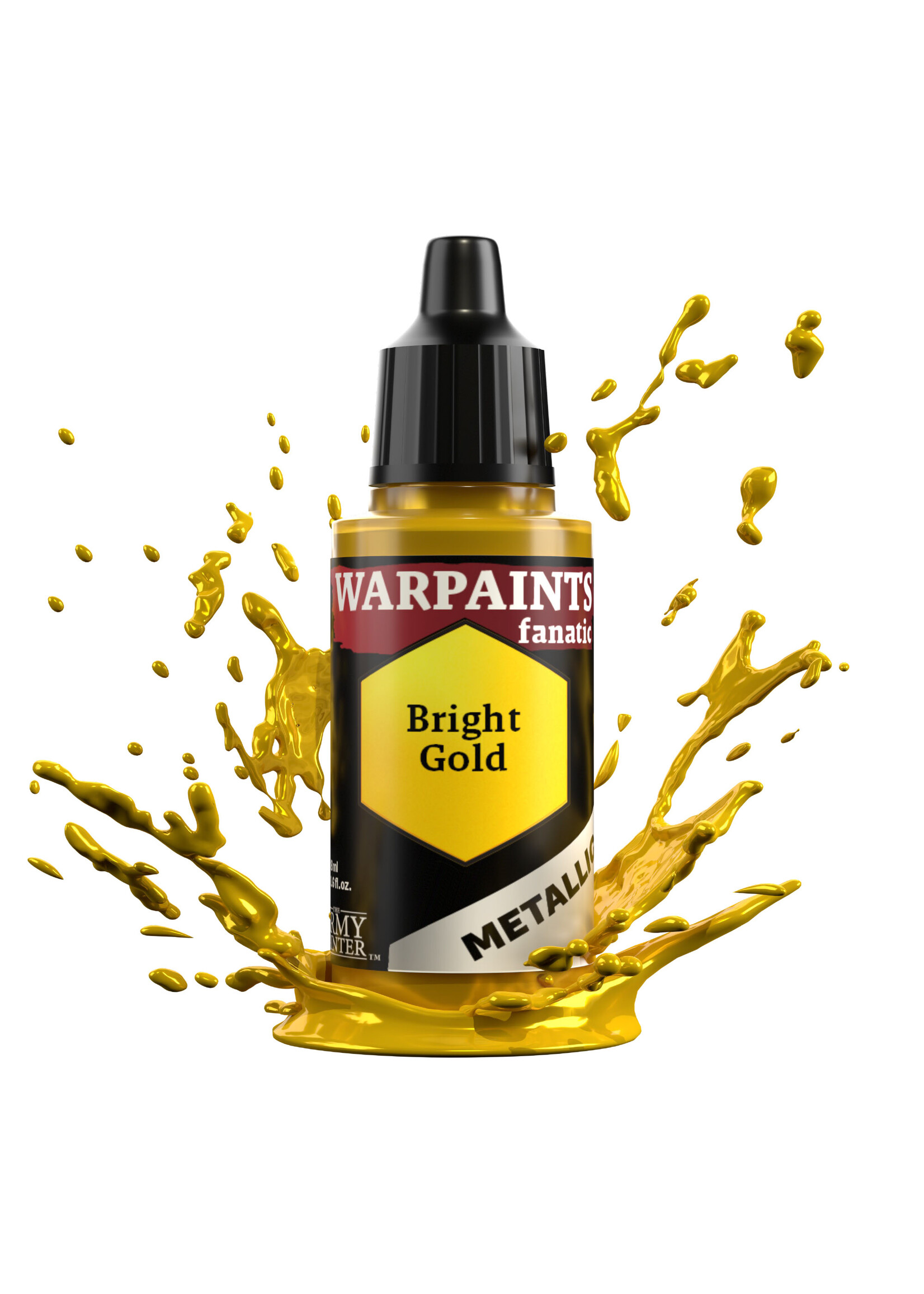 Army Painter WARPAINTS: FANATIC METALLICS BRIGHT GOLD 18ml