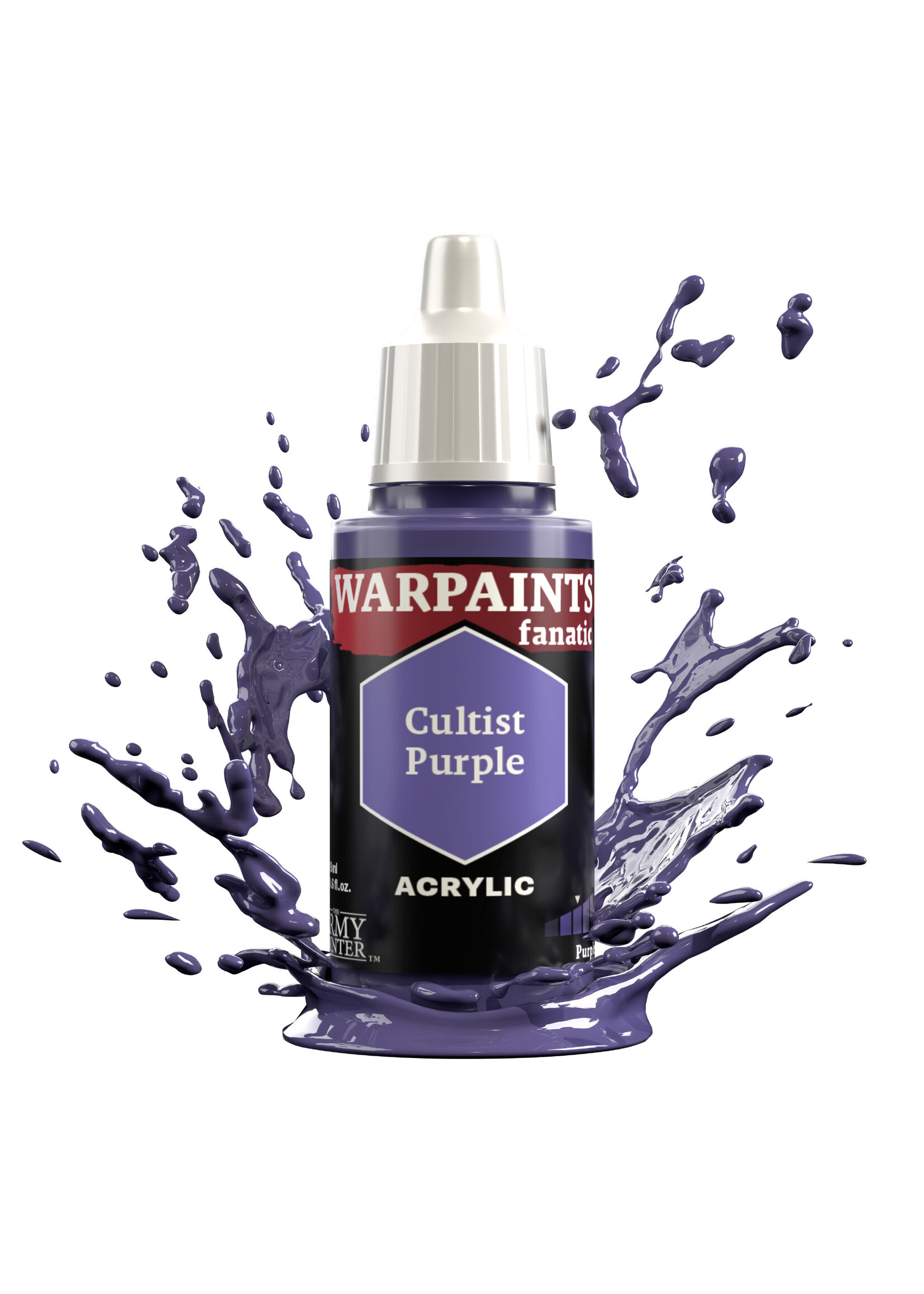 Army Painter WARPAINTS: FANATIC ACRYLIC CULTIST PURPLE 18ml
