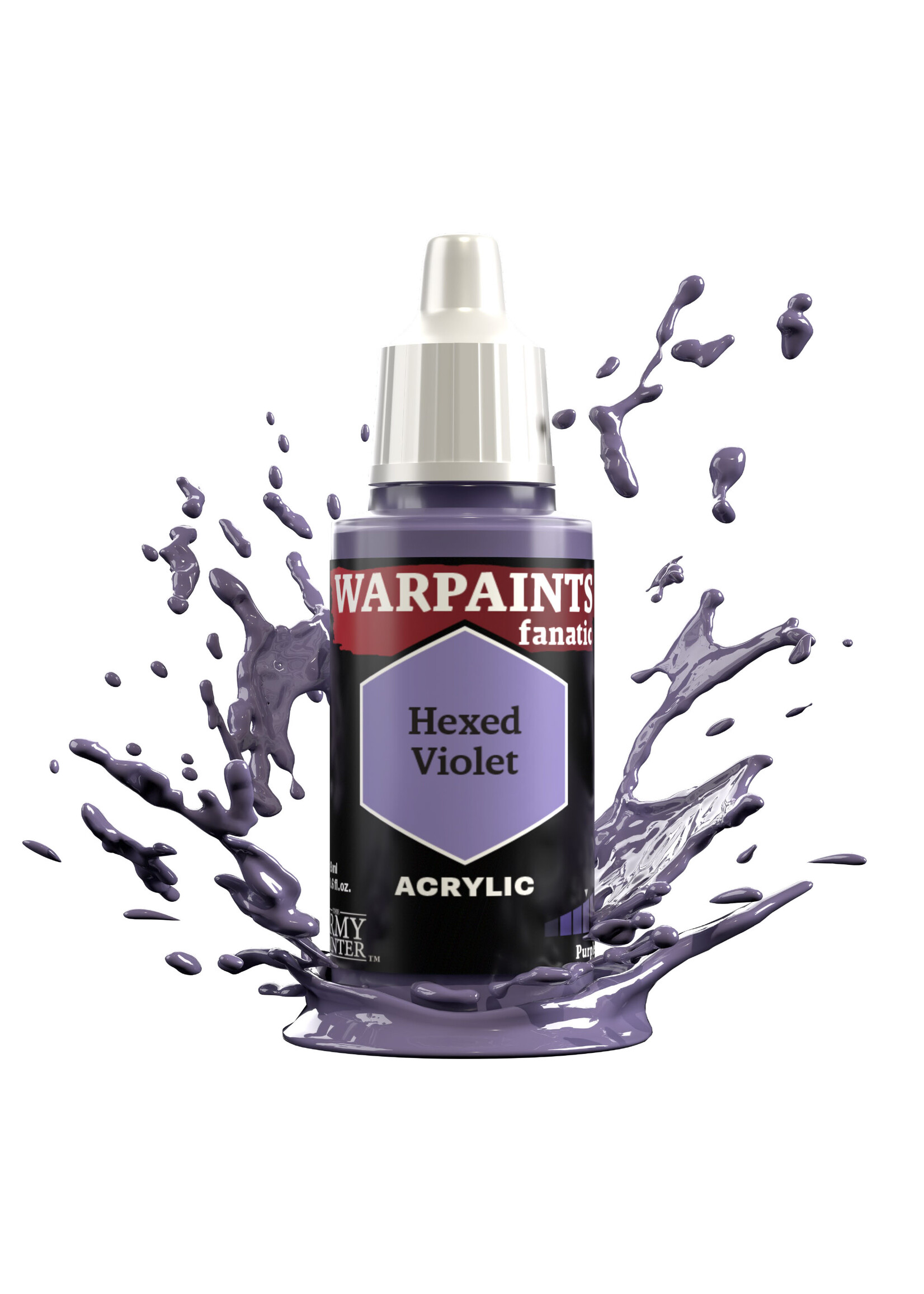 Army Painter WARPAINTS: FANATIC ACRYLIC HEXED VIOLET 18ml