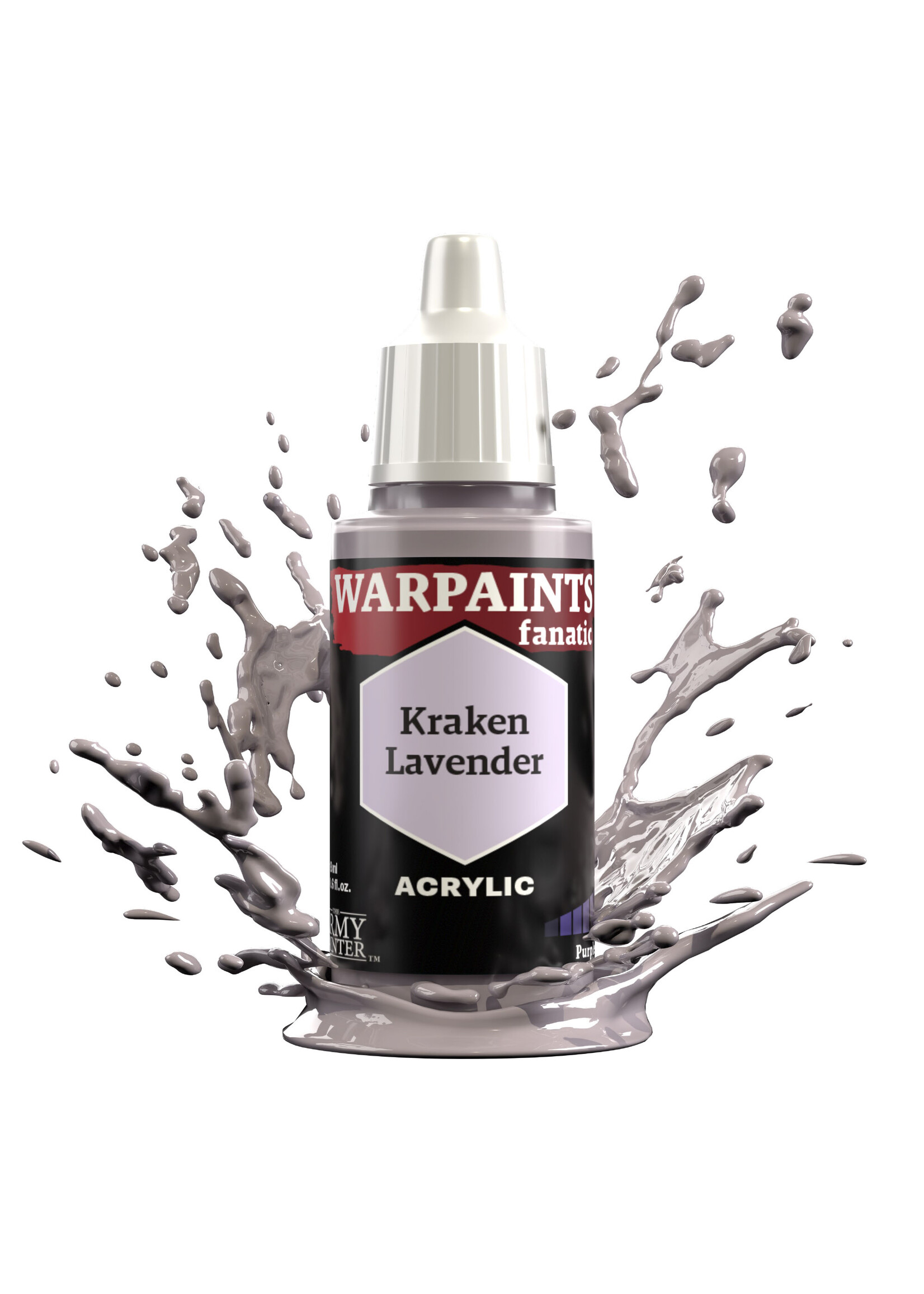 Army Painter WARPAINTS: FANATIC ACRYLIC KRAKEN LAVENDER 18ml