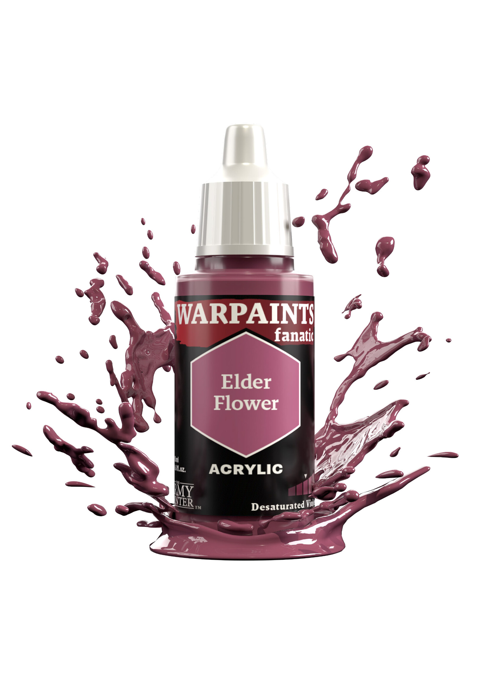 Army Painter WARPAINTS: FANATIC ACRYLIC ELDER FLOWER 18ml