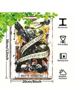 Metal Wall Sign 8x12 Inch Order of our Martyred Lady