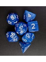 Dice RPG 7pc Pearl Blue