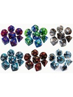 Dice RPG 7pc Pearl Marble Assorted Colors