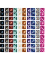 Tier 1 T1 16mm 10pc Assorted Colors w/Numbers