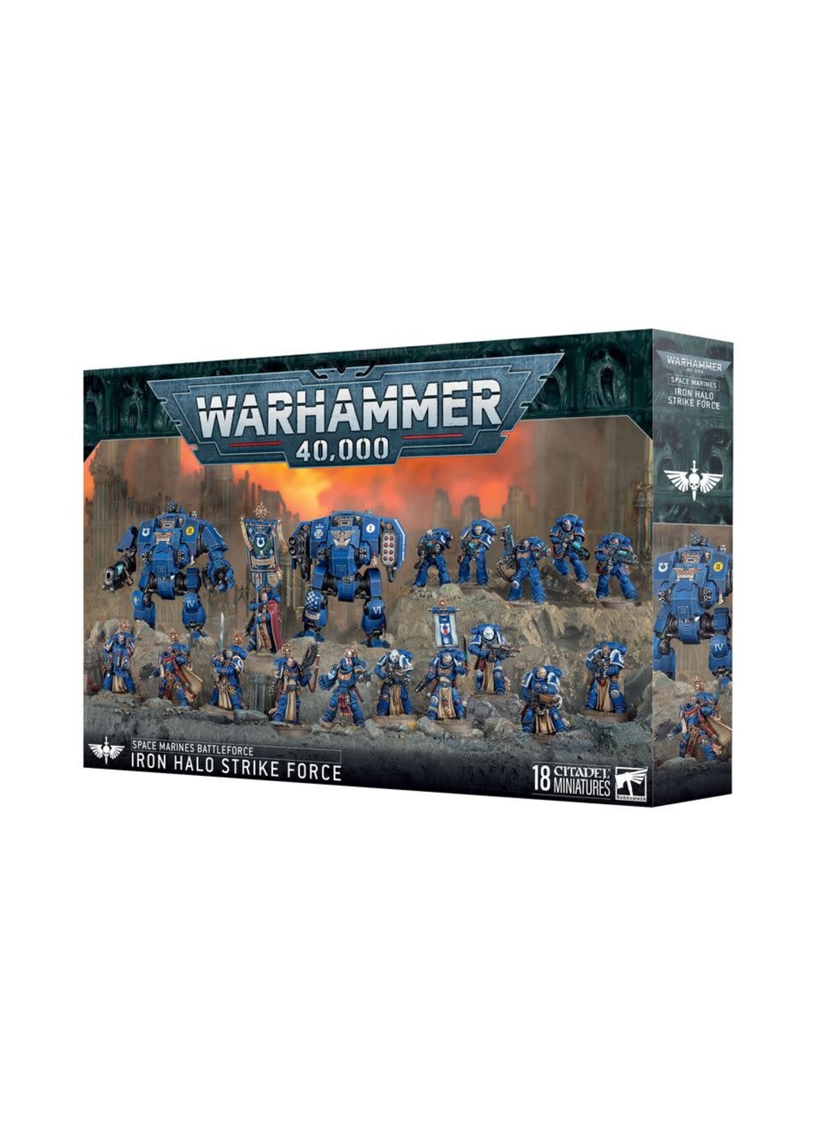 WH40K Space Marines Iron Halo Strike Force Battleforce