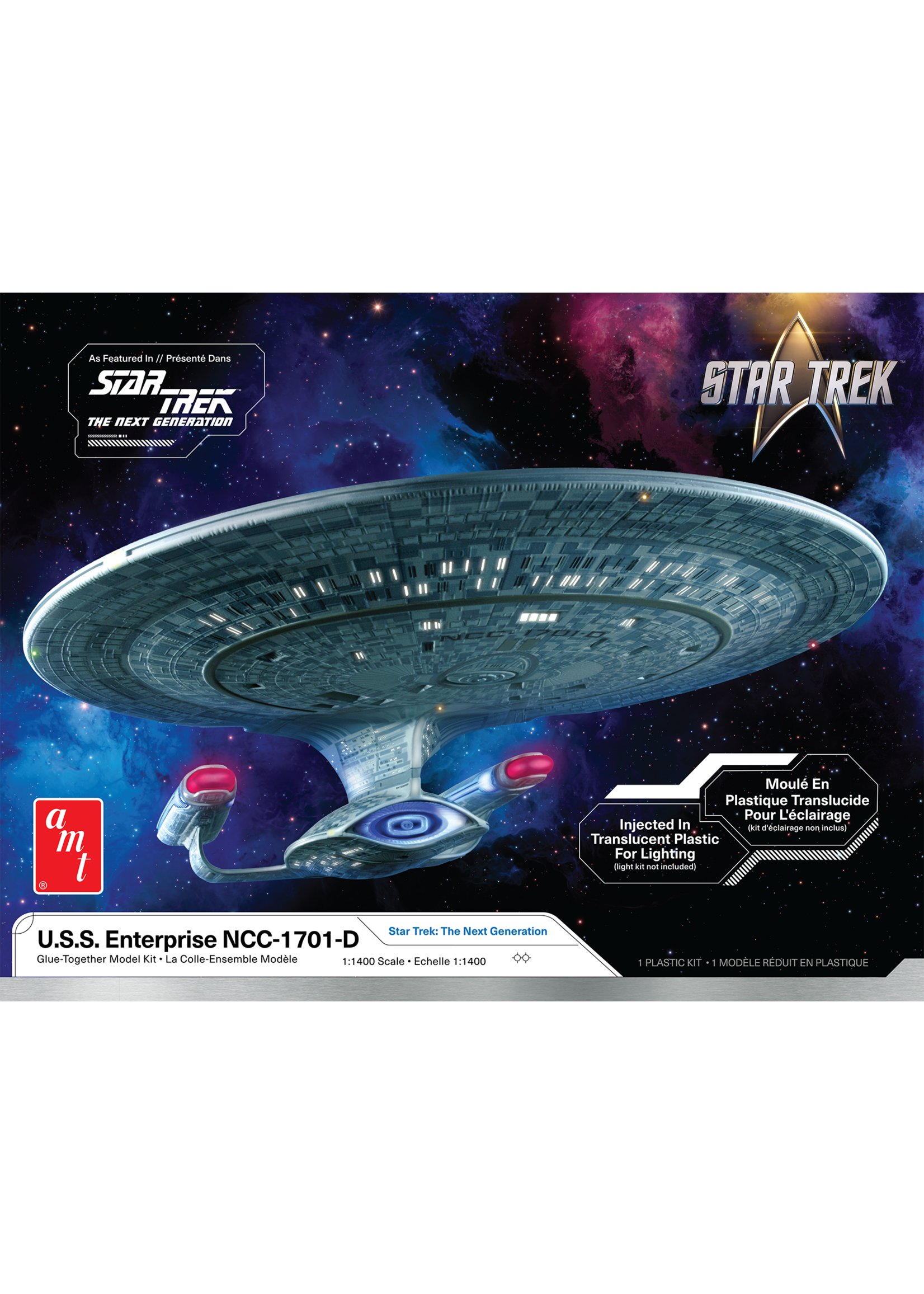 AMT AMT1429 Star Trek USS Enterprise NCC-1701-D (1/1400)