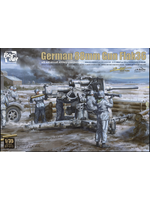 Border BORBT013 German 88mm Gun Flak36 with 6 Figures (1/35)