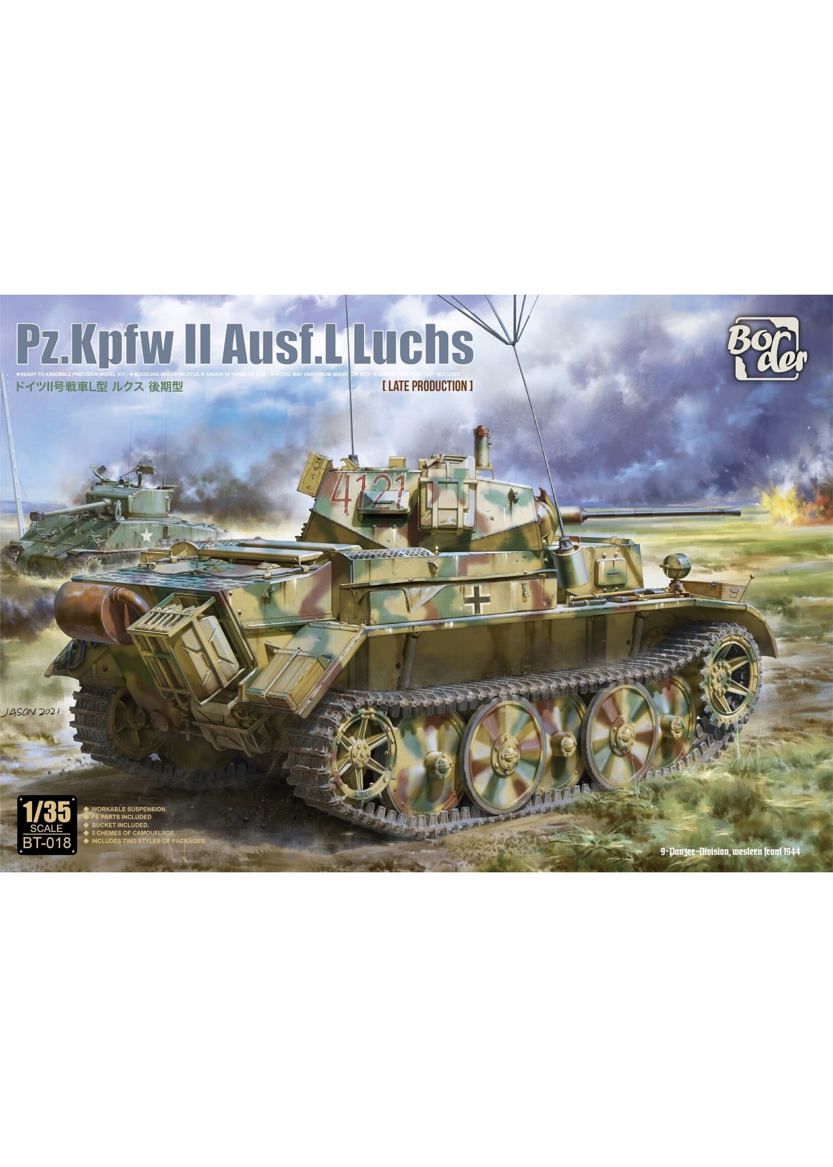 Border BORBT018 Pz.Kpfw II Ausf.L Luches (1/35)