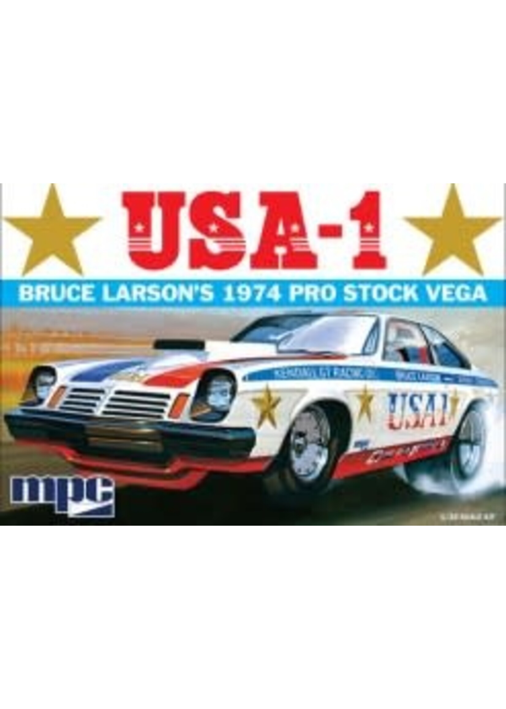MPC MPC828 Bruce Larson USA/1 Pro Stock Vega (1/25)