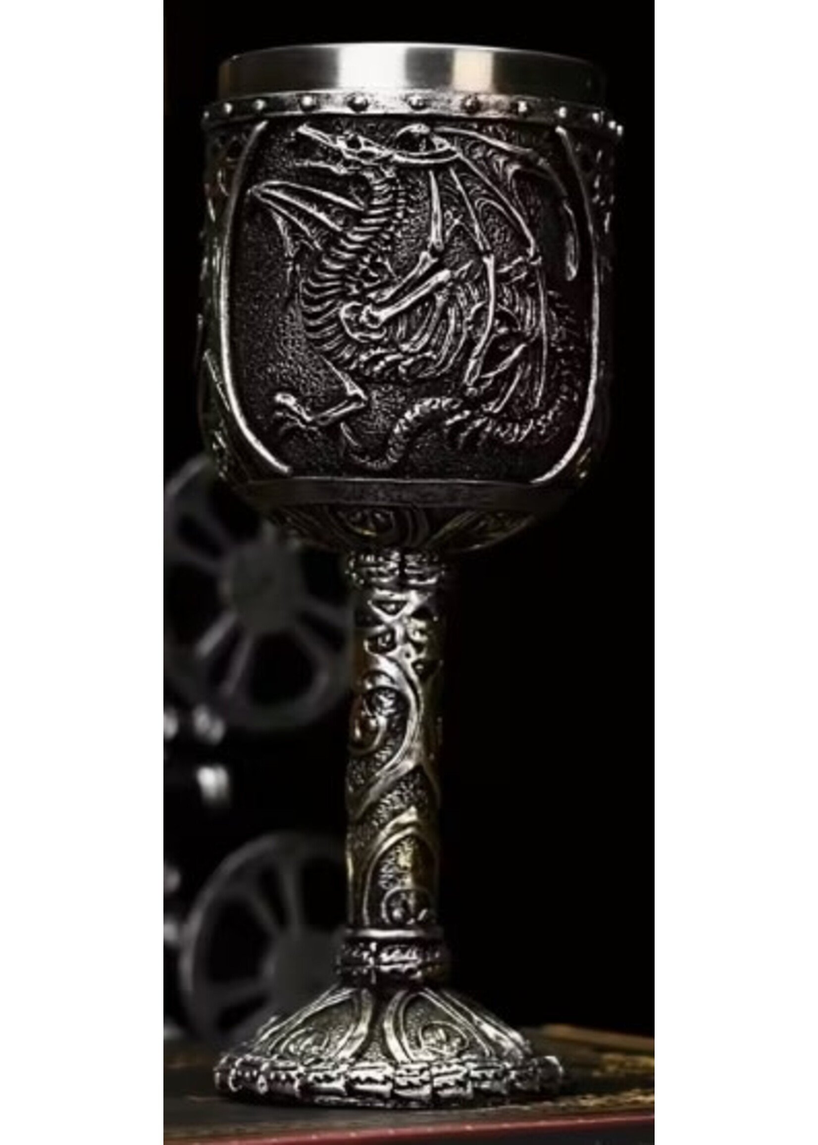 Goblet Gothic Dragon