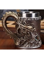 Mug Copper Oriental Dragon