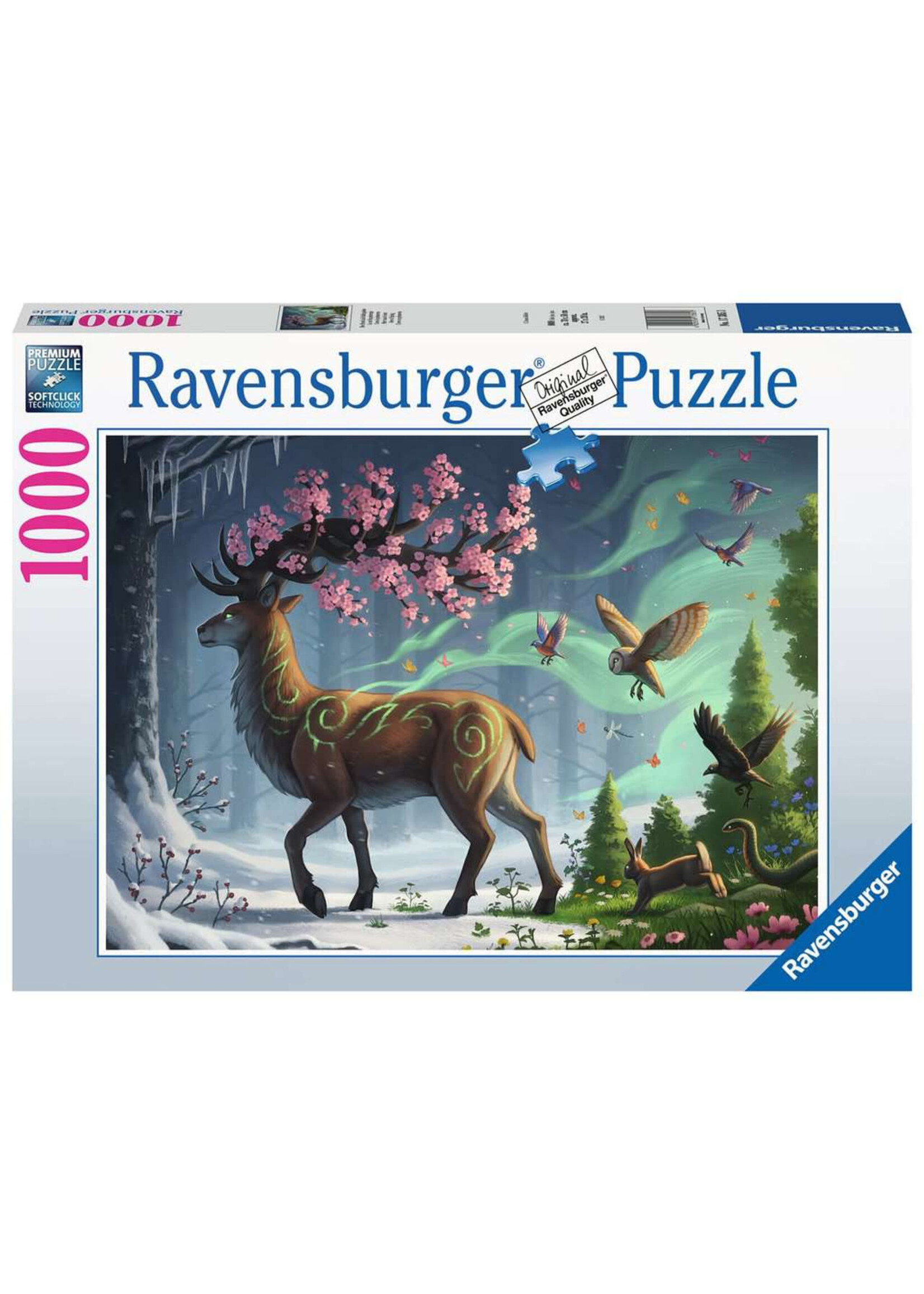 Ravensburger RAV12000616 Deer of Spring (Puzzle1000)