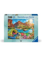 Ravensburger RAV12001007 Canyon Camping (Puzzle1500)