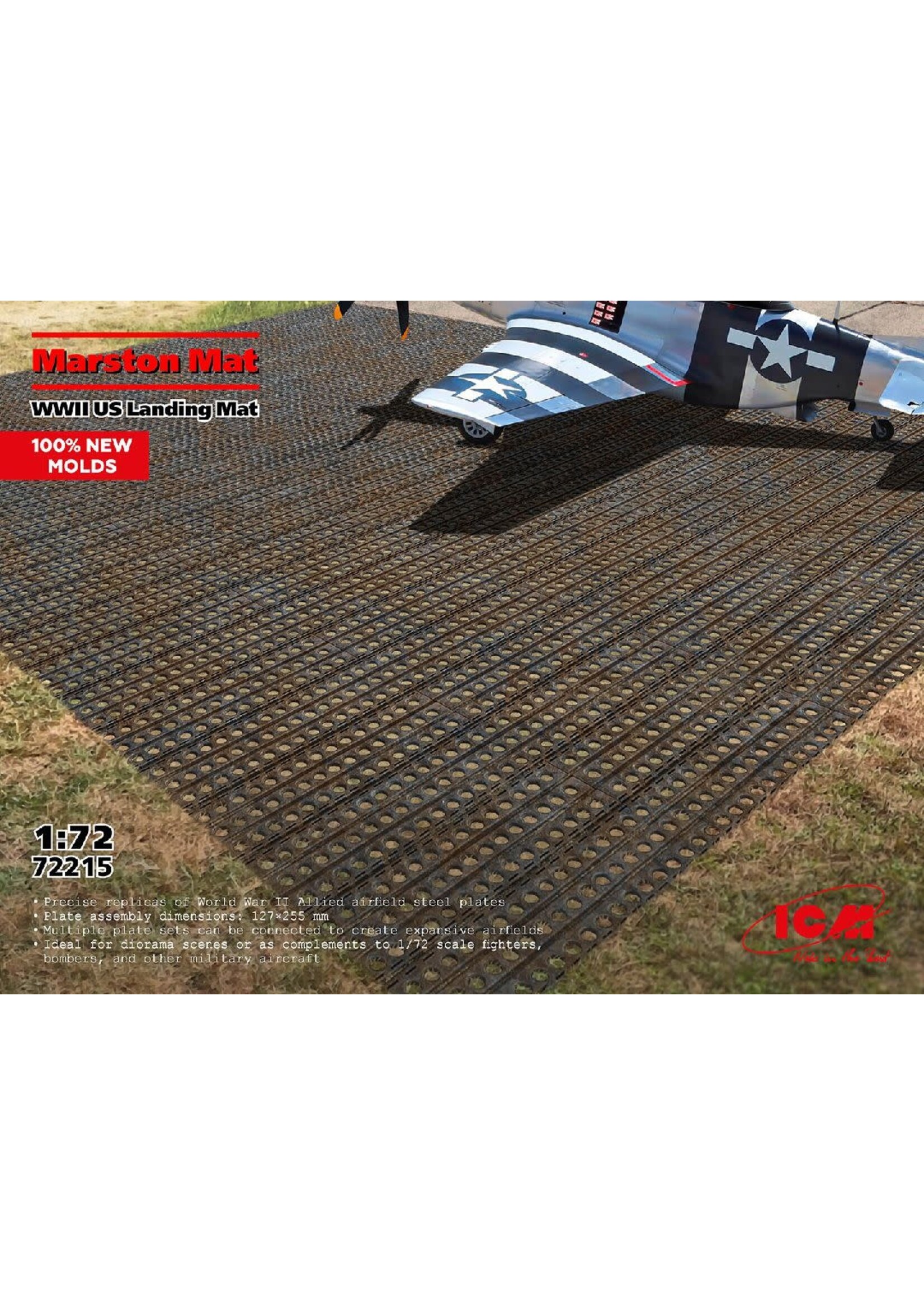 ICM ICM72215 US Landing Mat WWII (1/72)