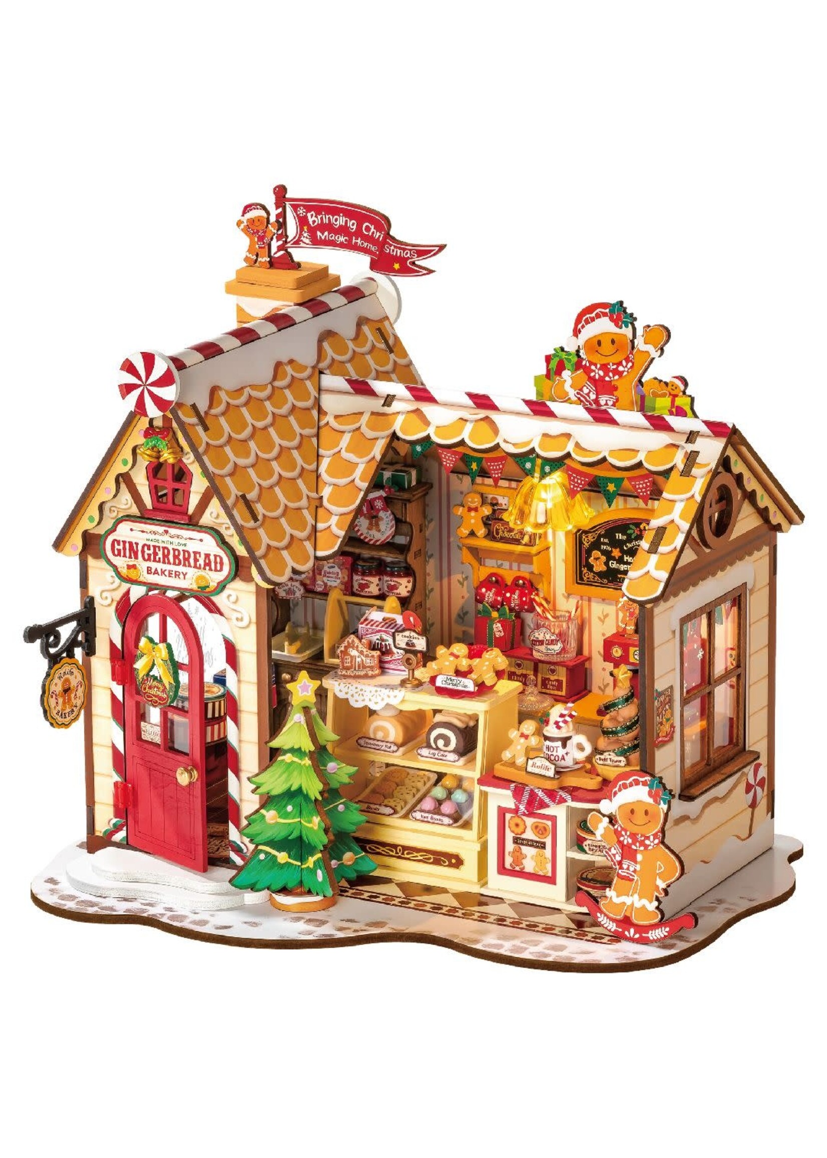 Rolife ROEDG176 DIY Gingerbread House