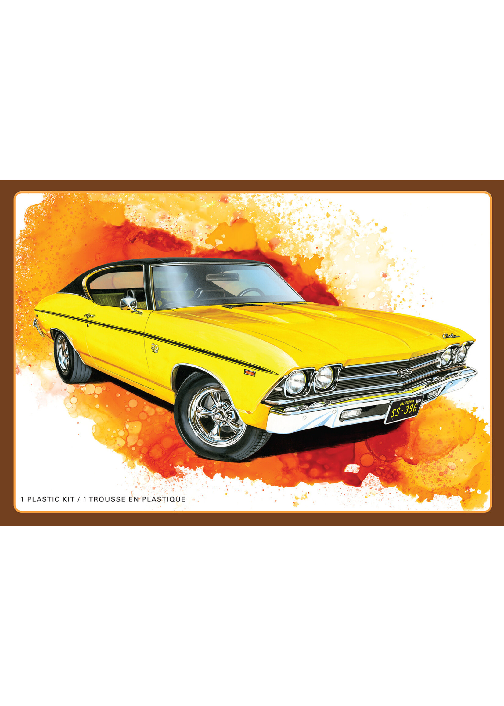 AMT AMT1519 1969 Chevy Chevelle SS 396 Hardtop (1/25)
