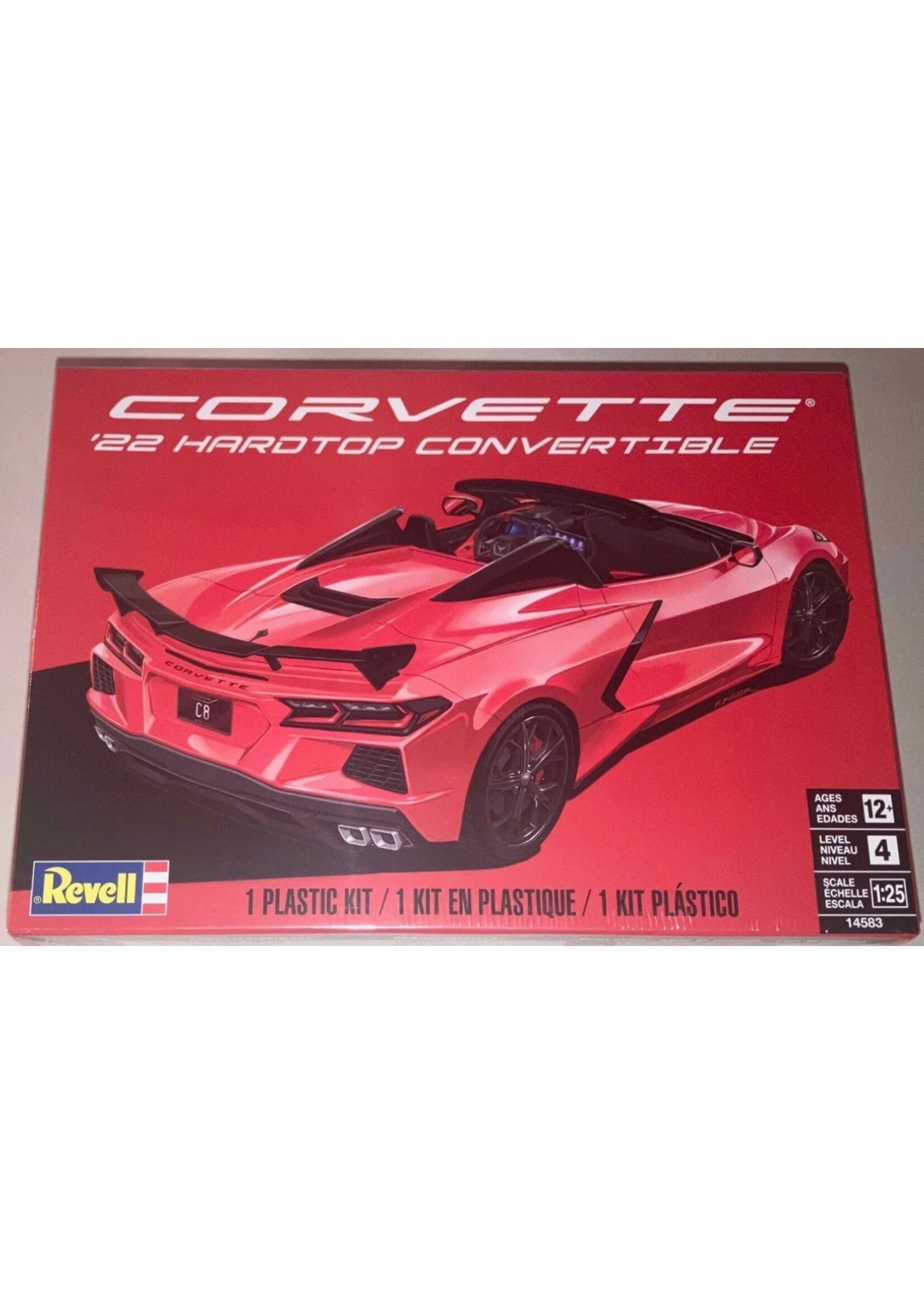 Revell REV4583 2022 Corvette Hardtop Convertable (1/25)