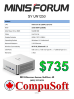 Minisforum Minisforum SY UN1250