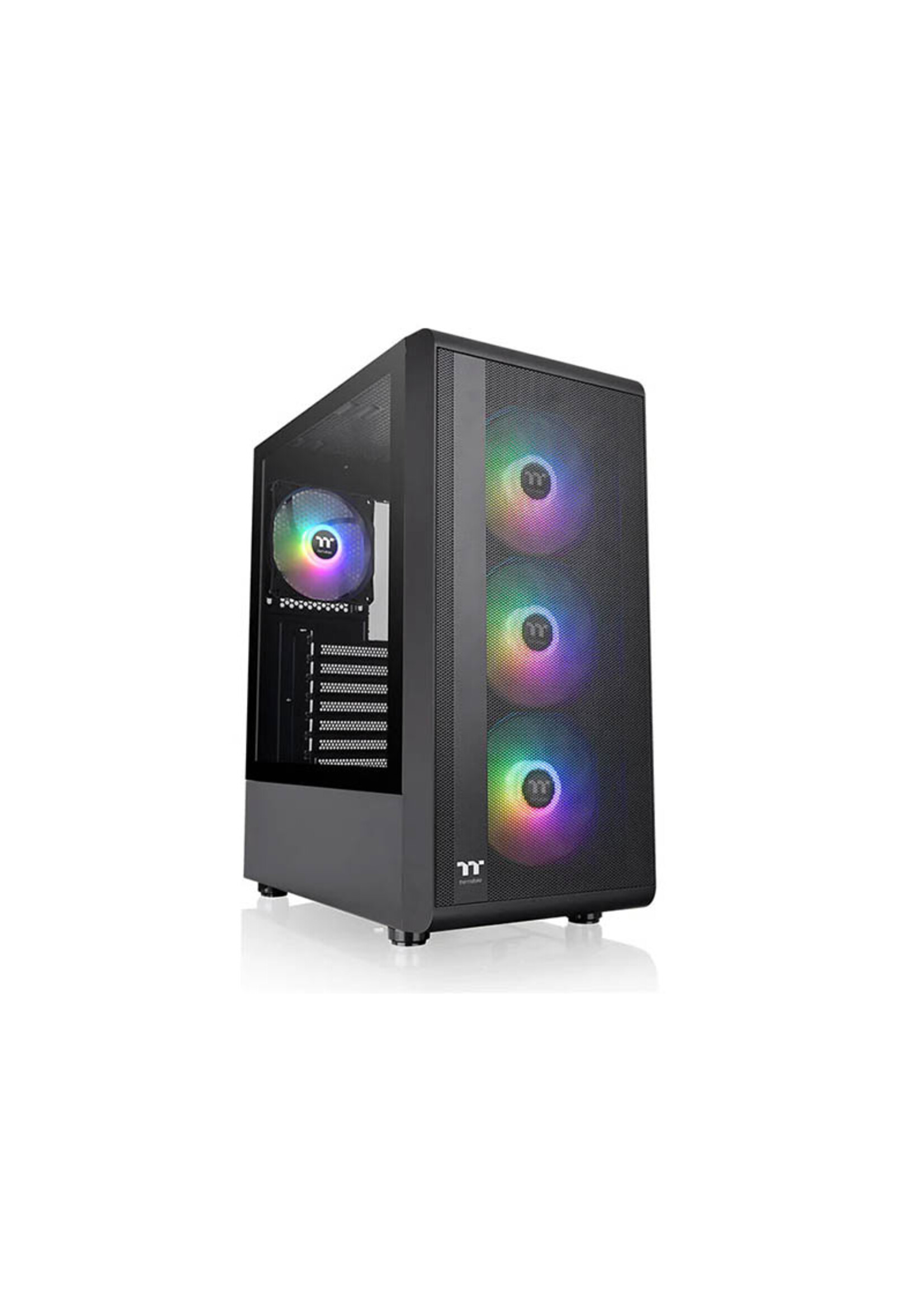 Thermaltake TT S200 TG Black (CA-1X2-00M1WN-01) 4*ARGB Lite Fan ATX Mid Tower Case