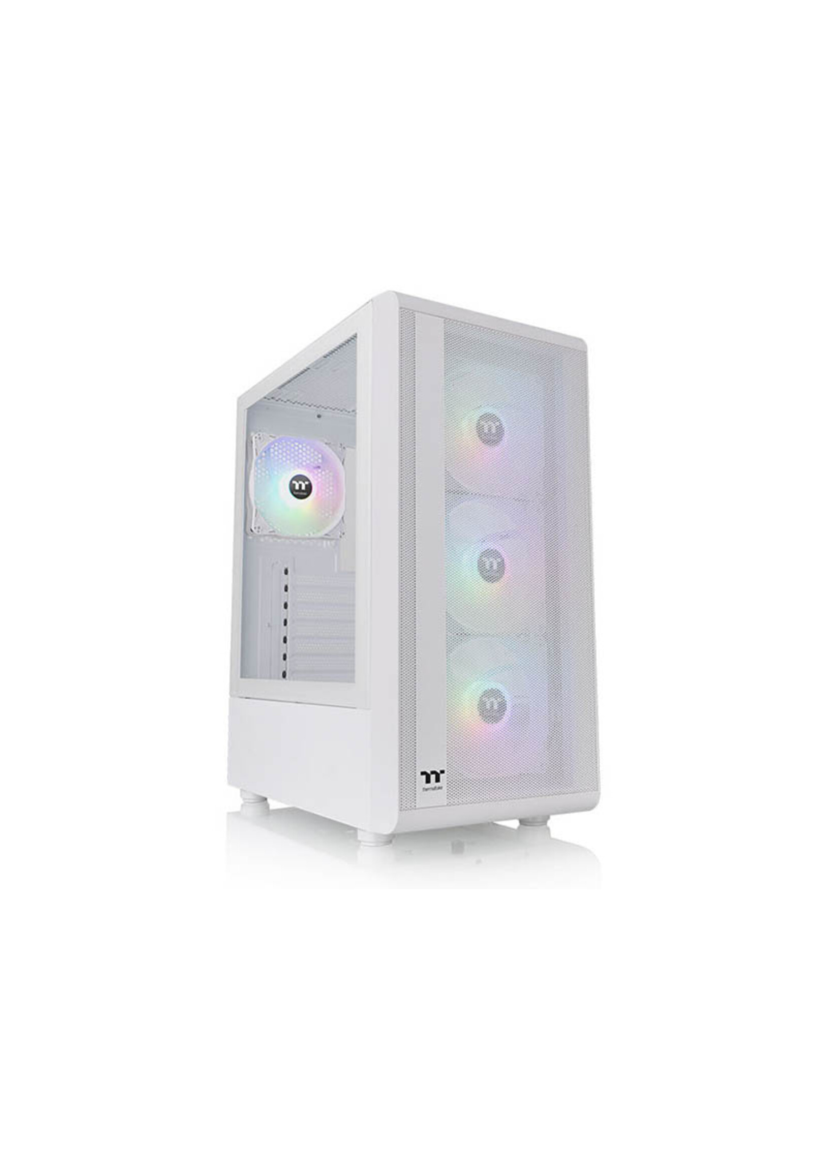 Thermaltake TT S200 TG Snow (CA-1X2-00M6WN-01) 4*ARGB Lite Fan ATX Mid Tower Case