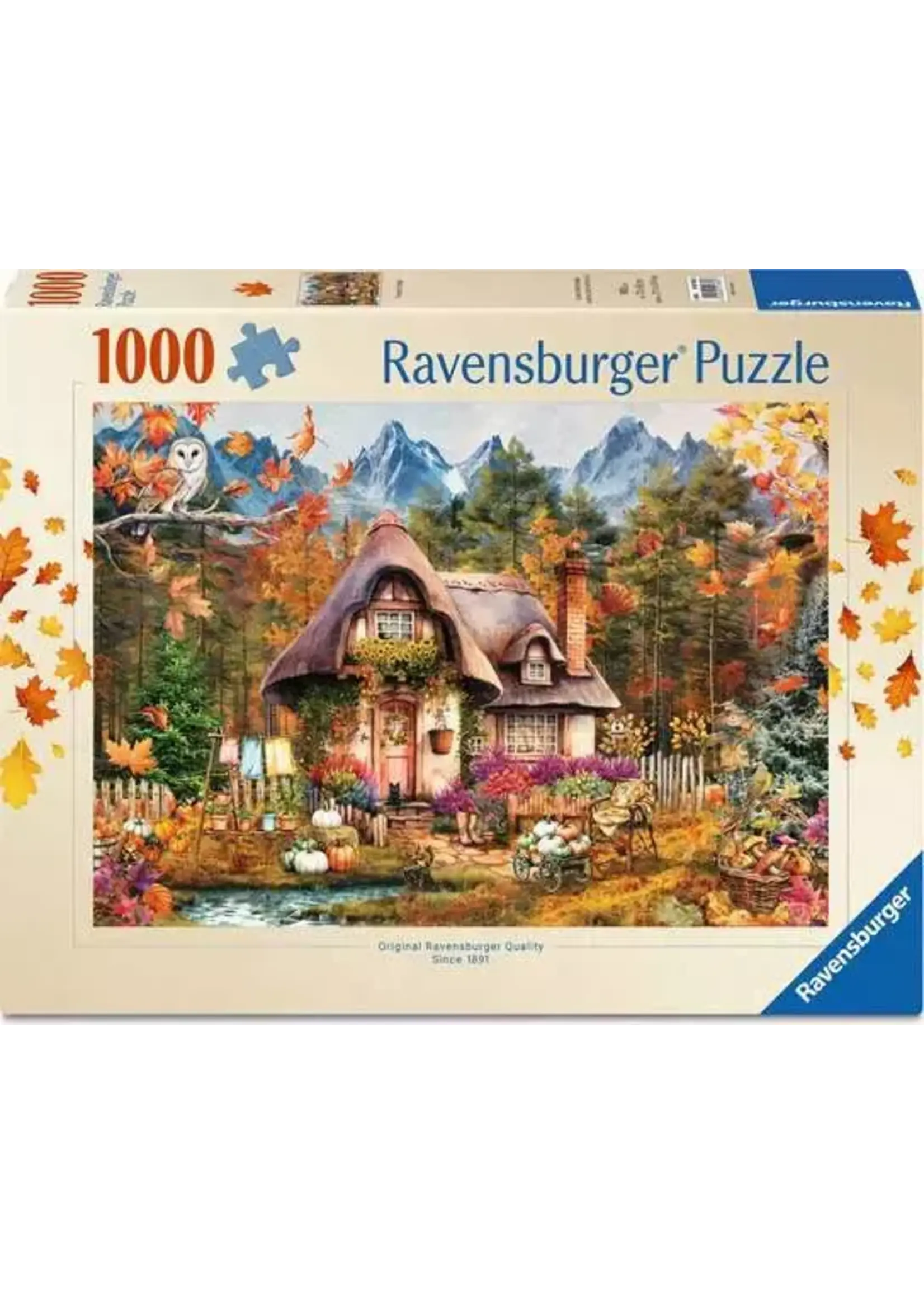 Ravensburger RAV12001682 Pumpkin Cottage (Puzzle1000)