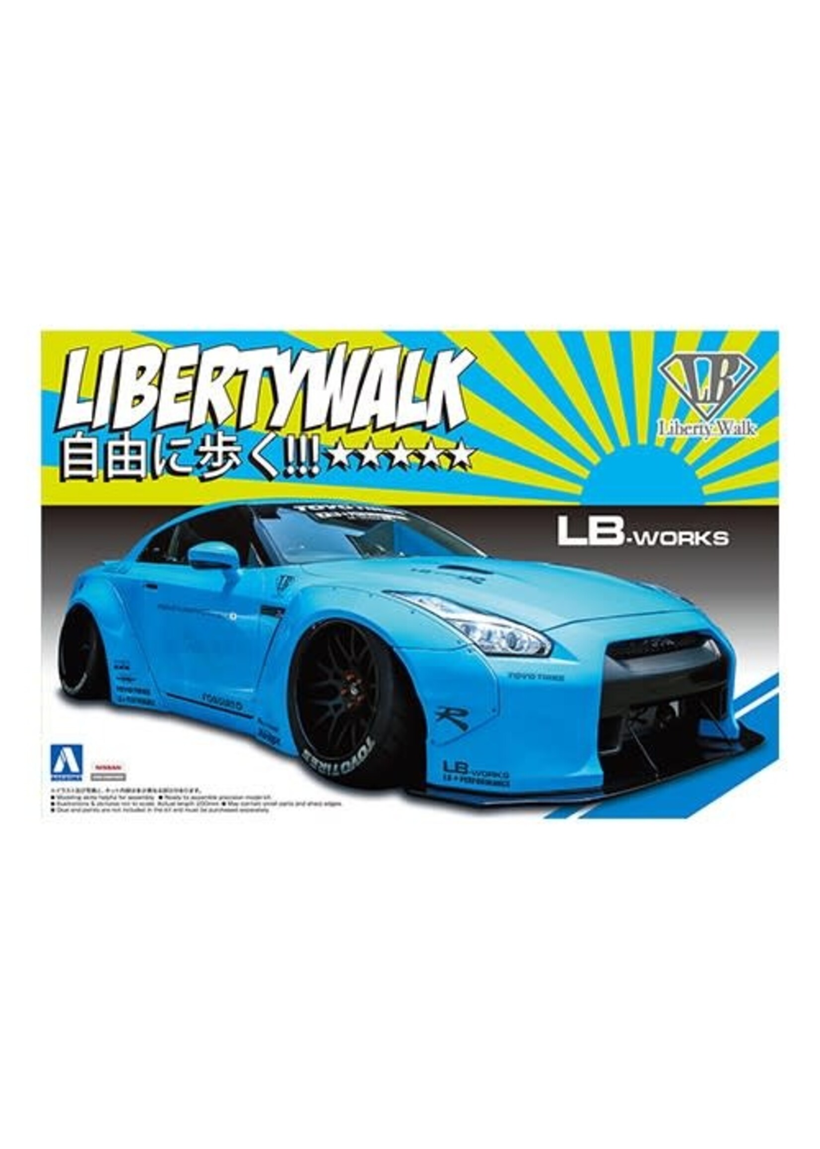 Aoshima AOS20231 LB-Works R35 GT-R Ver.1 (1/24)
