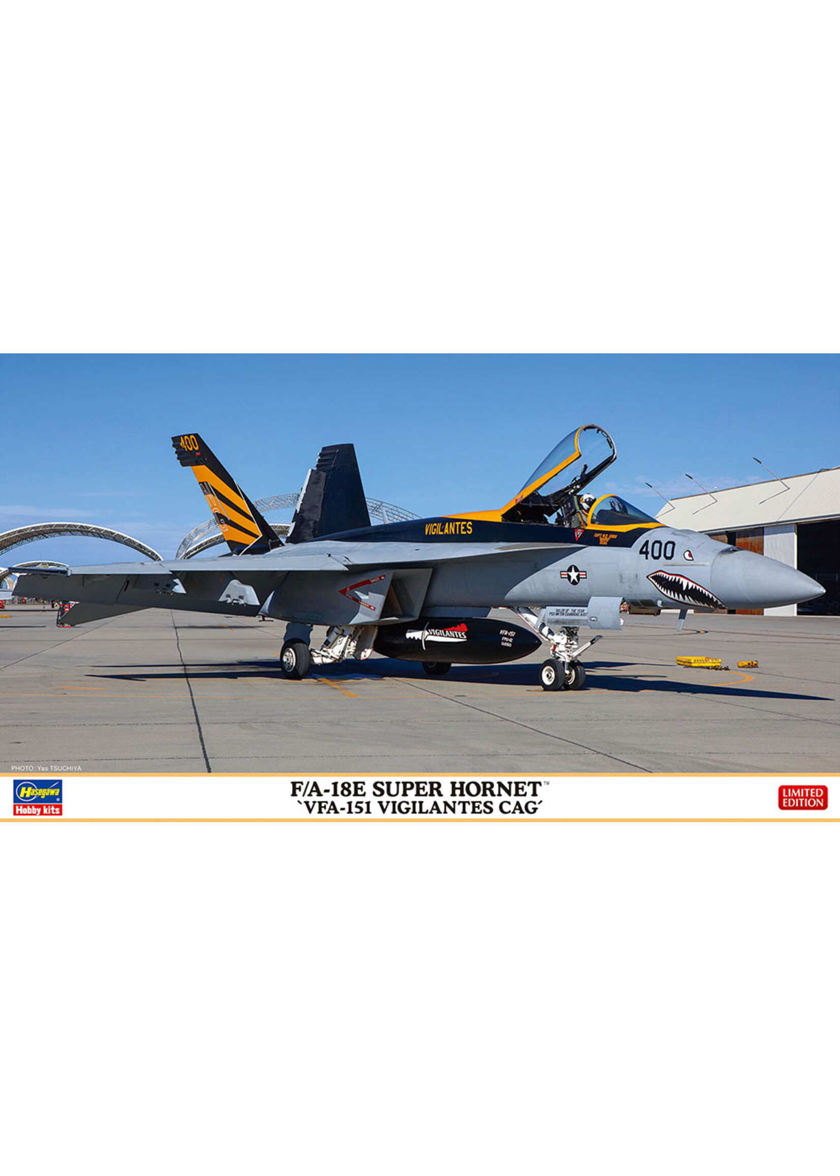 Hasegawa HSGWA02365 F/A-18E Super Hornet VFA-151 Vigilantes CAG (1/72)