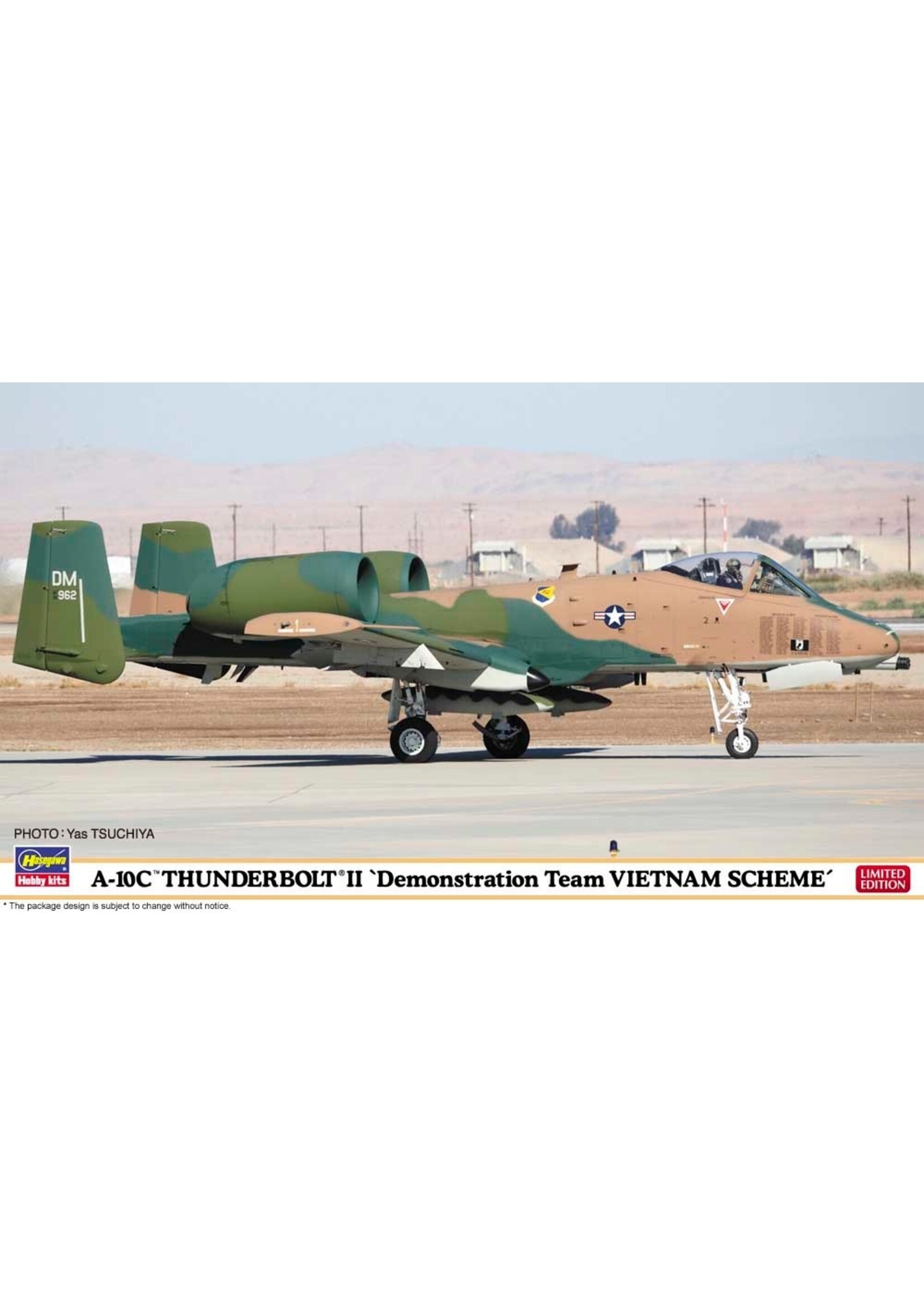 Hasegawa HSGWA02478 A-10C Thunderbold Ii Demonstration Team Vietnam Scheme (1/72)