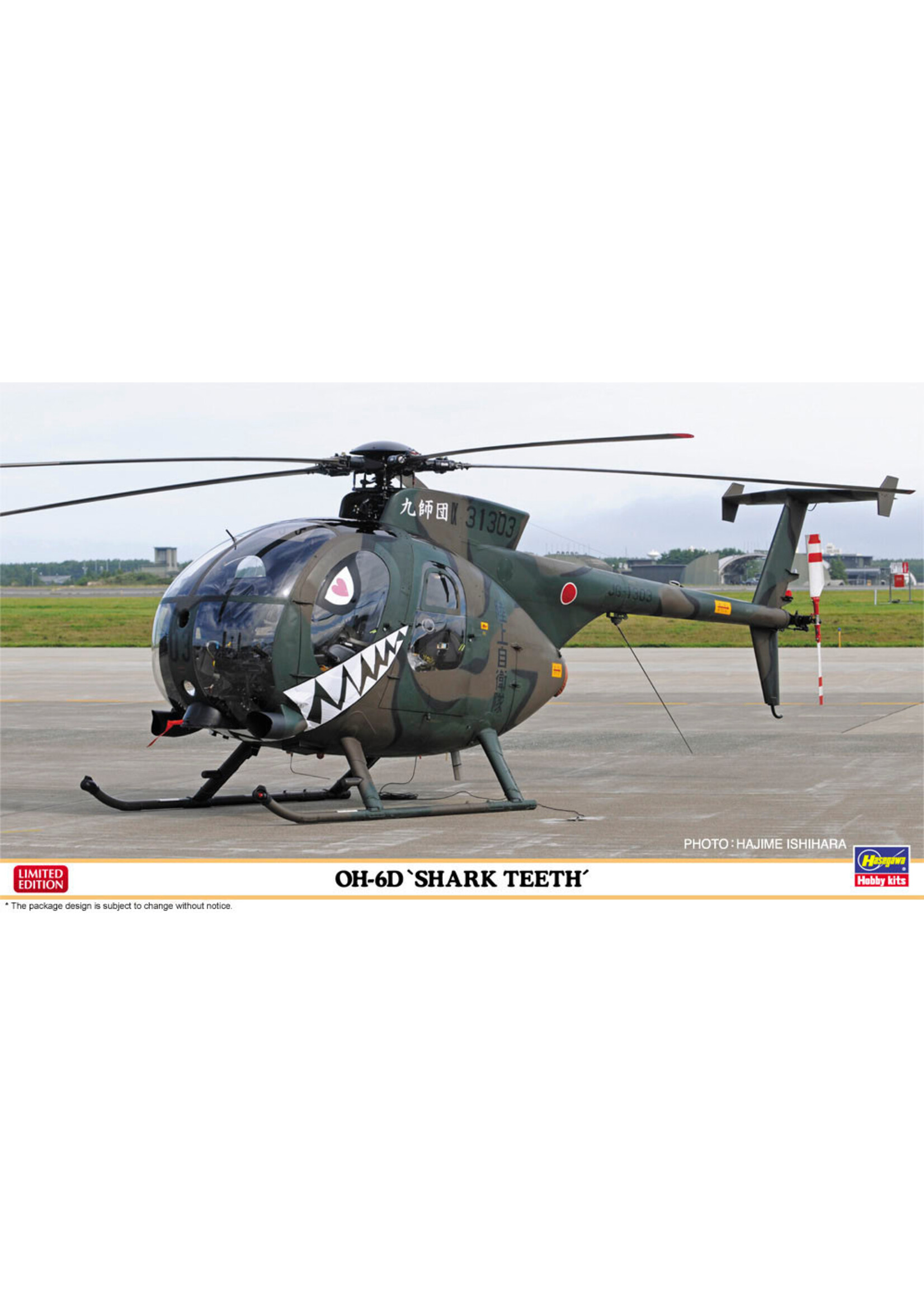 Hasegawa HSGWA07531 OH-6D Shark Teeth (1/48)