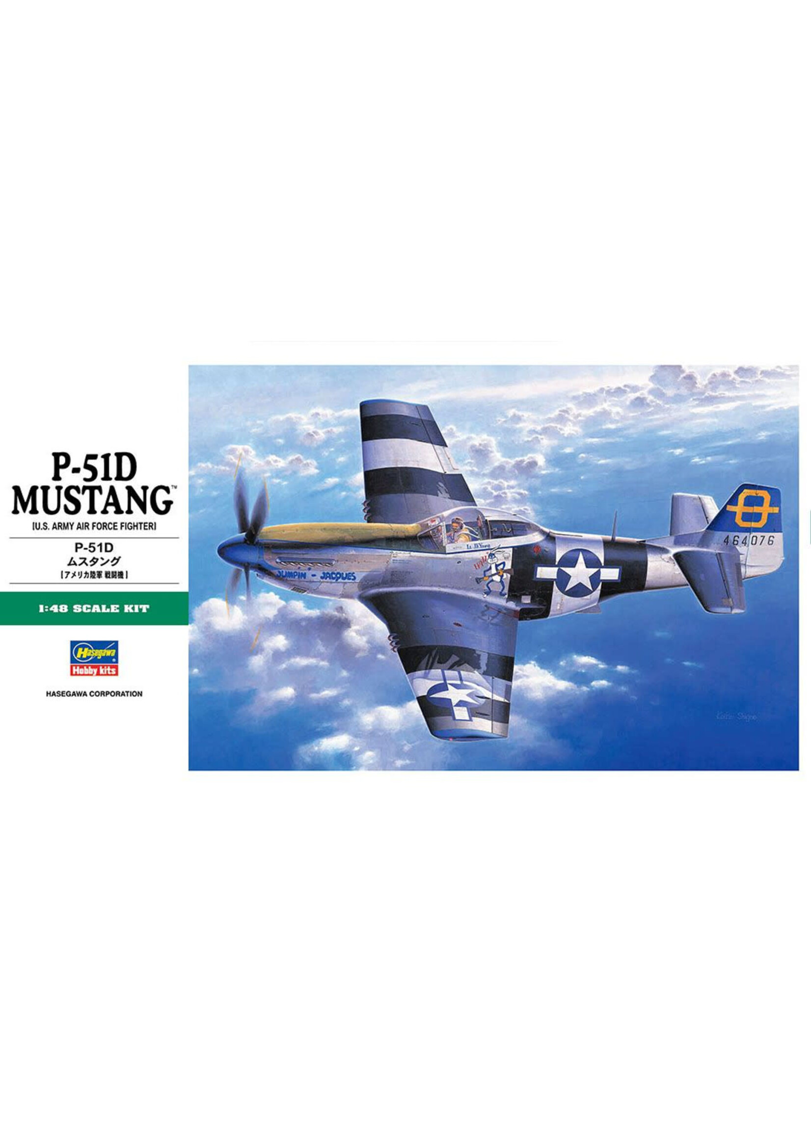 Hasegawa HSGWA19130 P-51D Mustang JT30 (1/48)