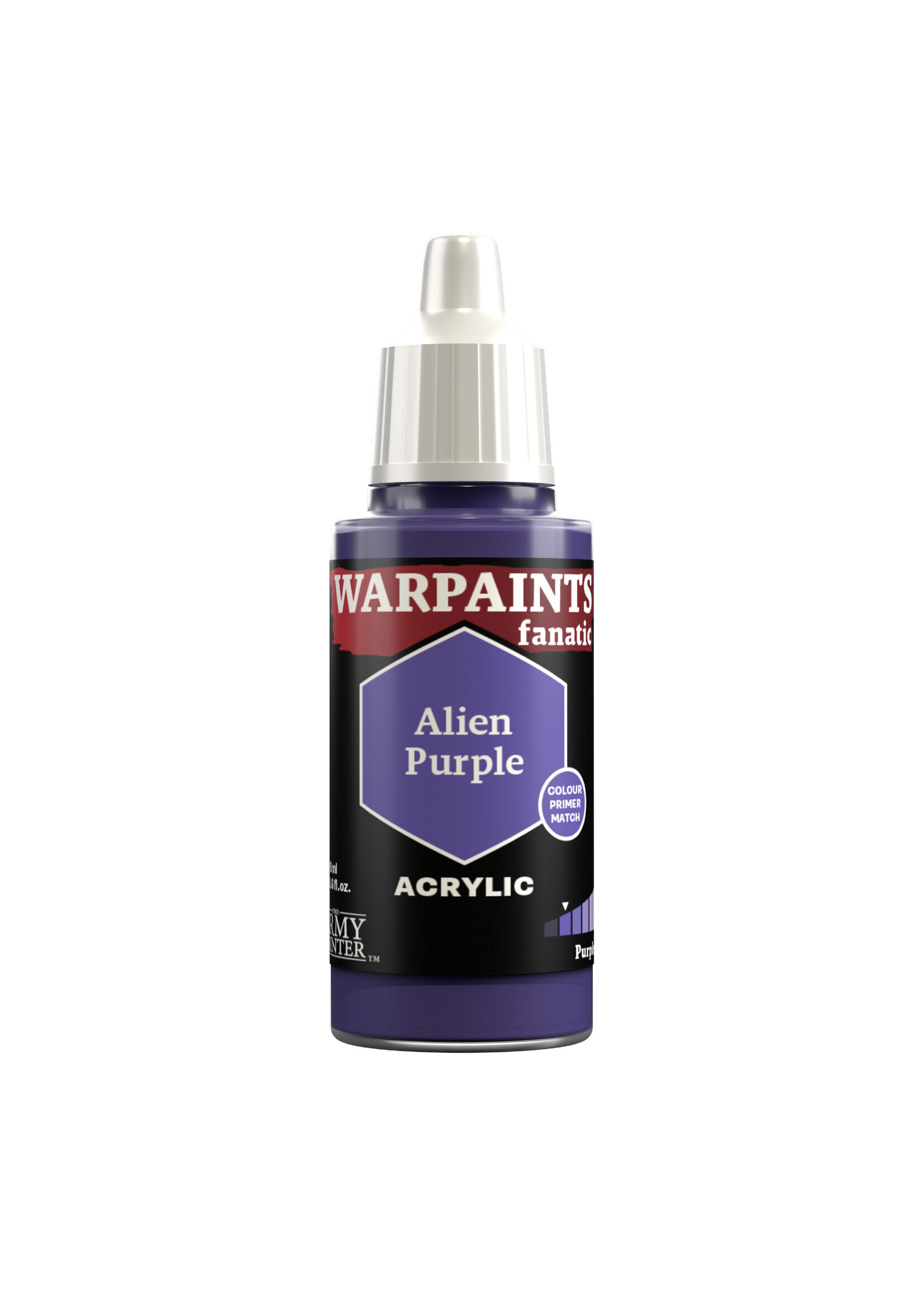 Army Painter WARPAINTS: FANATIC ACRYLIC ALIEN PURPLE  18ml