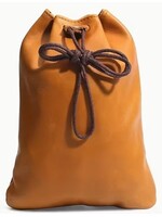 Dice Bag Genuine Leather Brown