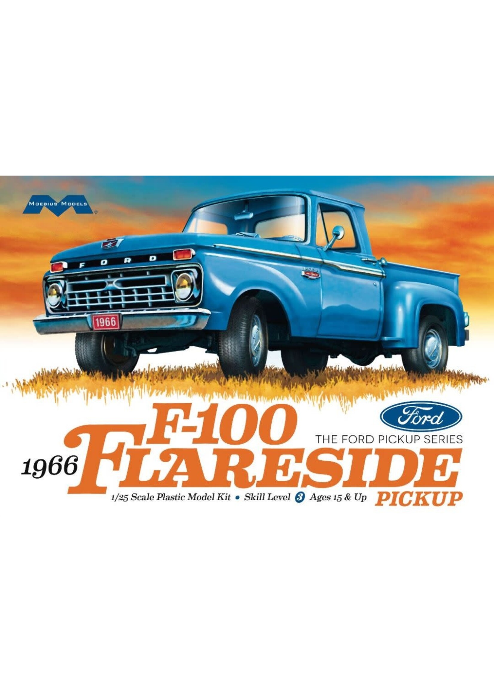 Moebius MOE1232 1966 F-100 Flareside Pickup (1/25)
