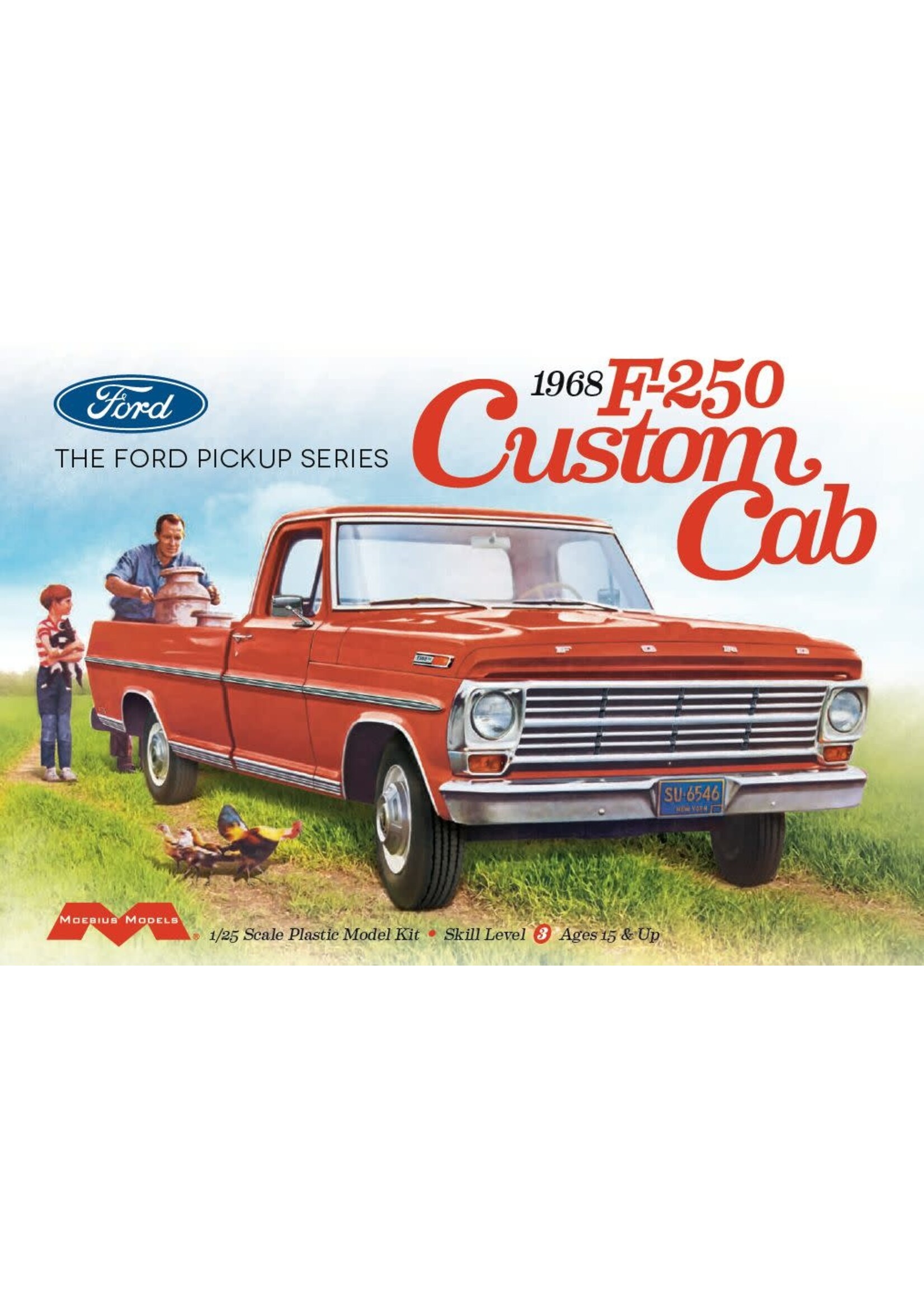 Moebius MOE2564 1968 F-250 Custom Cab (1/25)