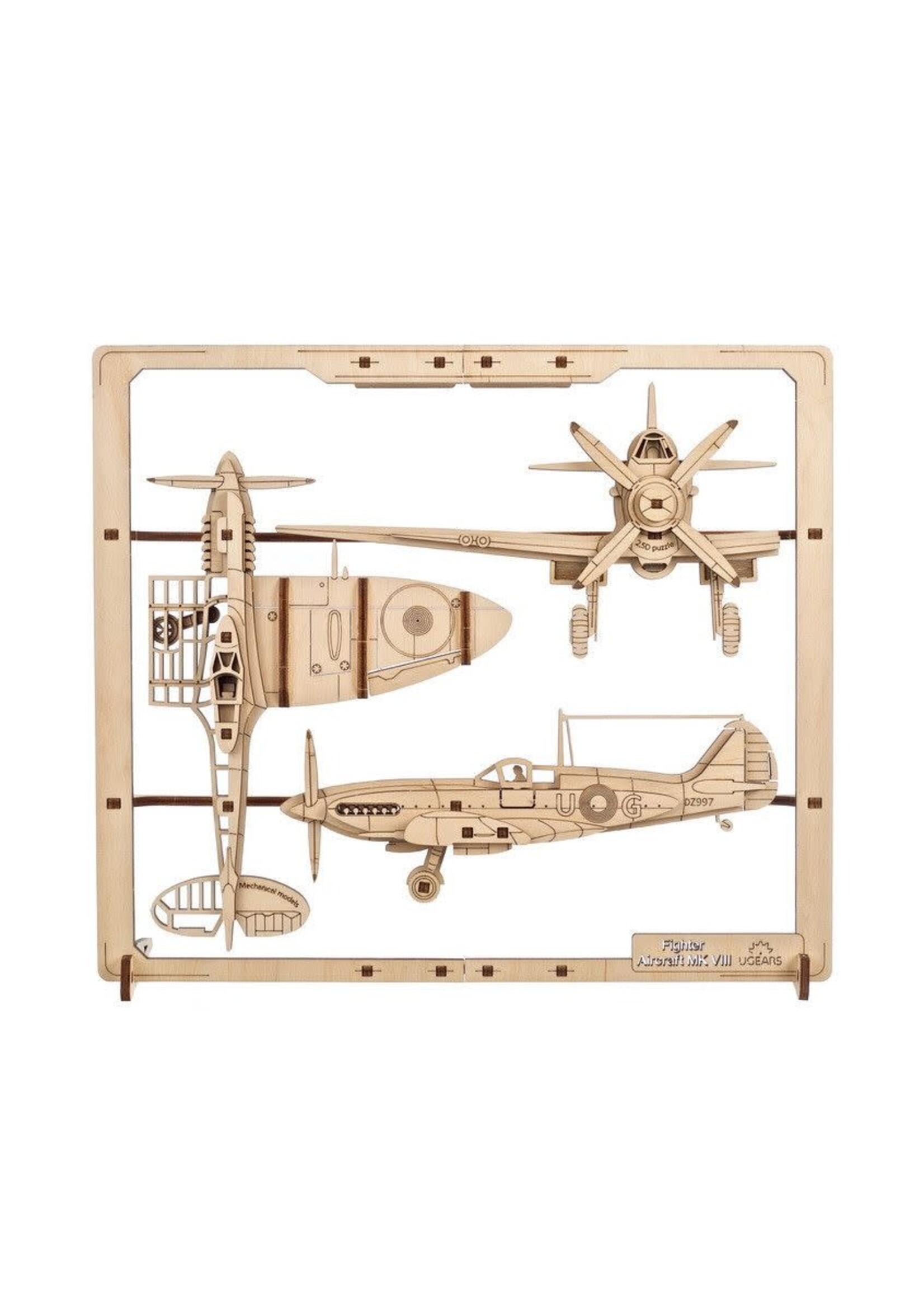 UGEARS UGR70196 Fighter Aircraft (47pc)