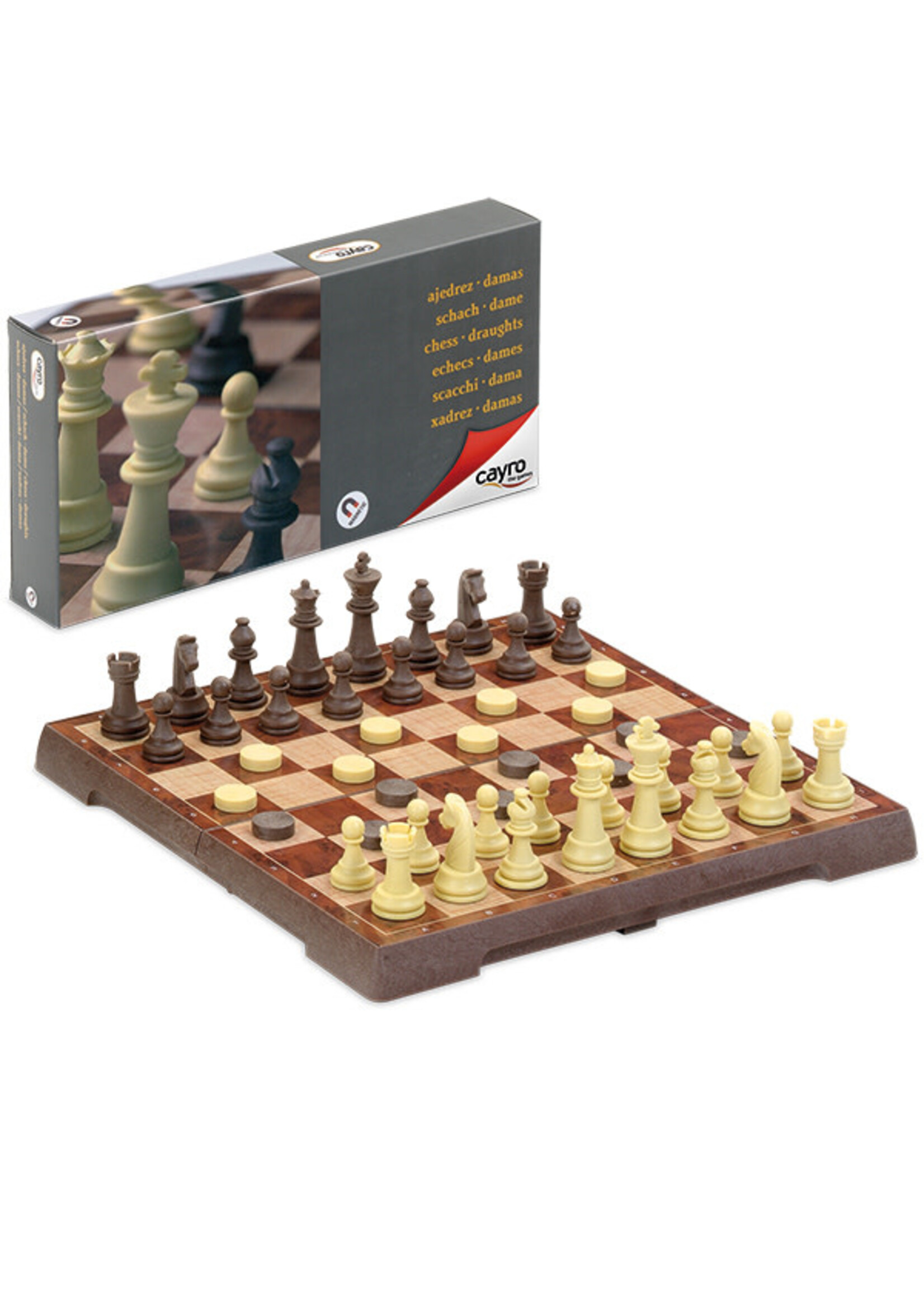 Chess & Checkers Magnetic Medium