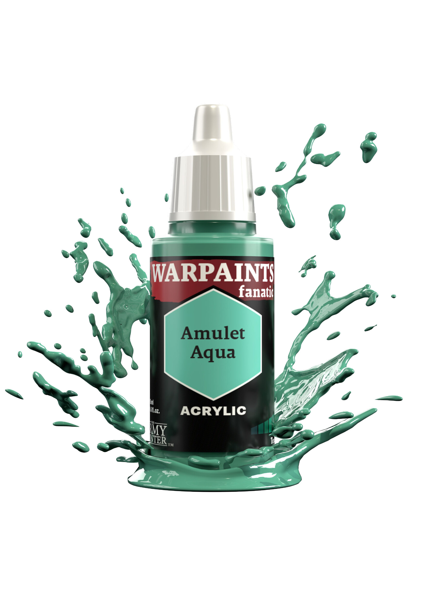 Army Painter WARPAINTS: FANATIC ACRYLIC AMULET AQUA 18ml