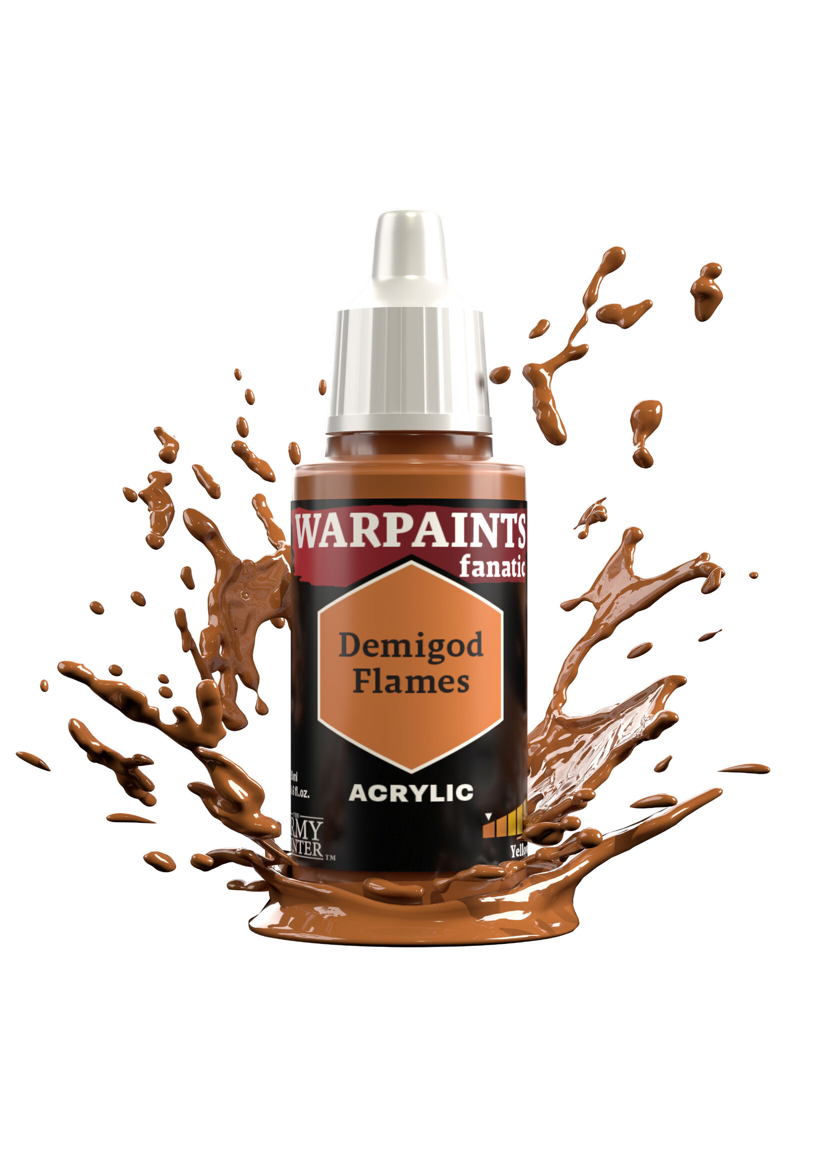 Army Painter WARPAINTS: FANATIC ACRYLIC DEMIGOD FLAMES  18ml